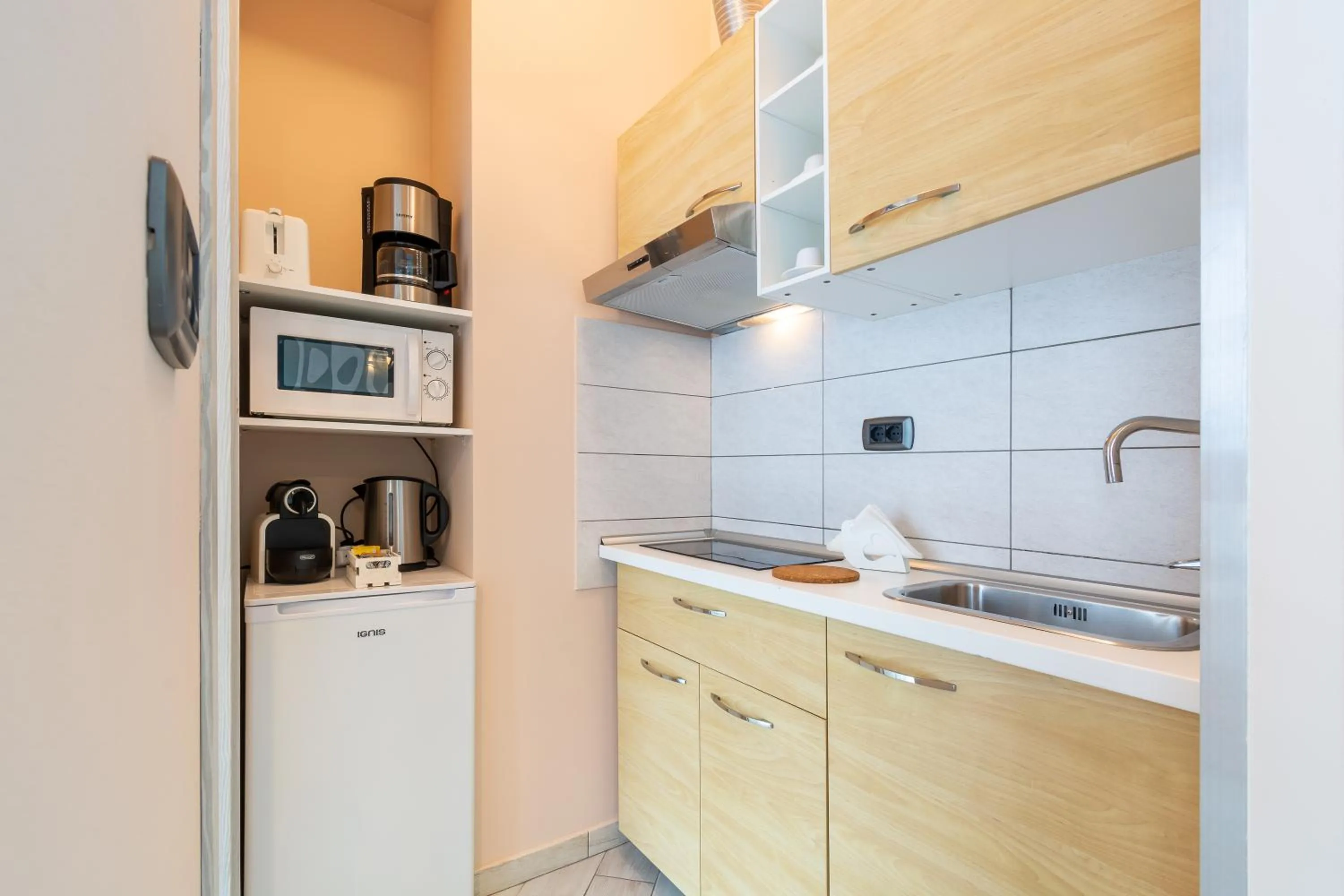 Kitchen or kitchenette in 4 Star Bologna Train Station - Self Check-In