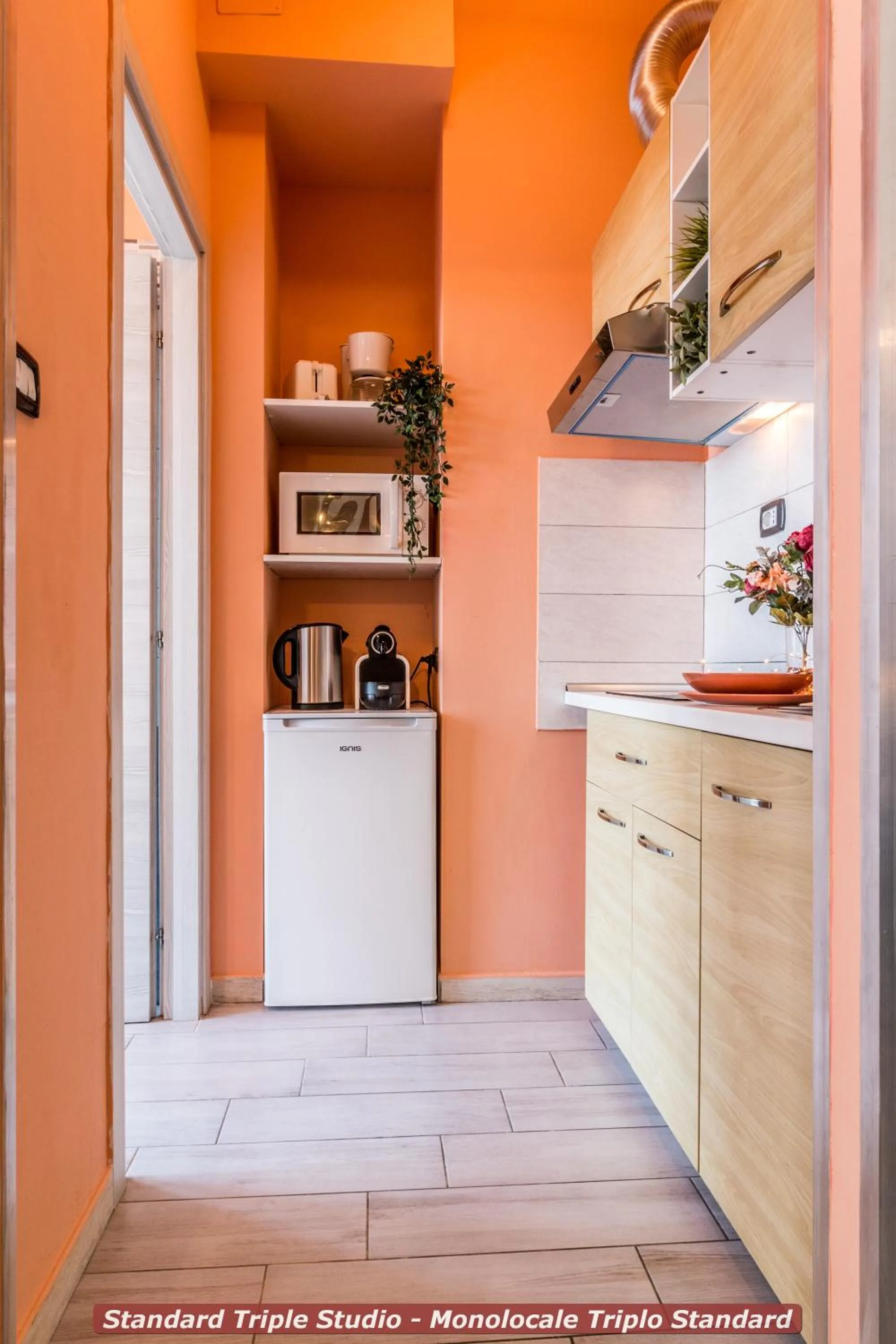 Kitchen or kitchenette in 4 Star Bologna Train Station - Self Check-In