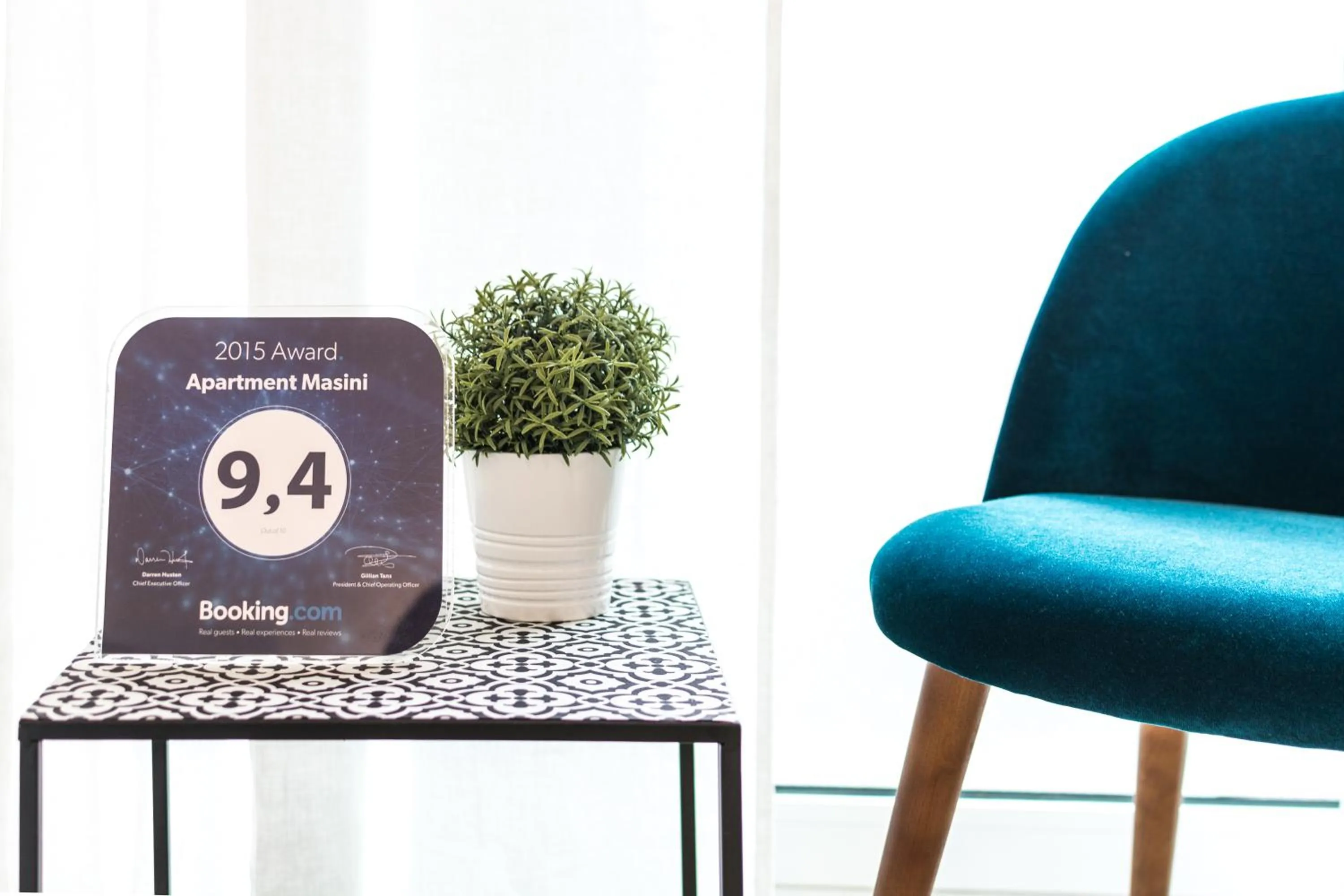 Certificate/Award in 4 Star Bologna Train Station - Self Check-In