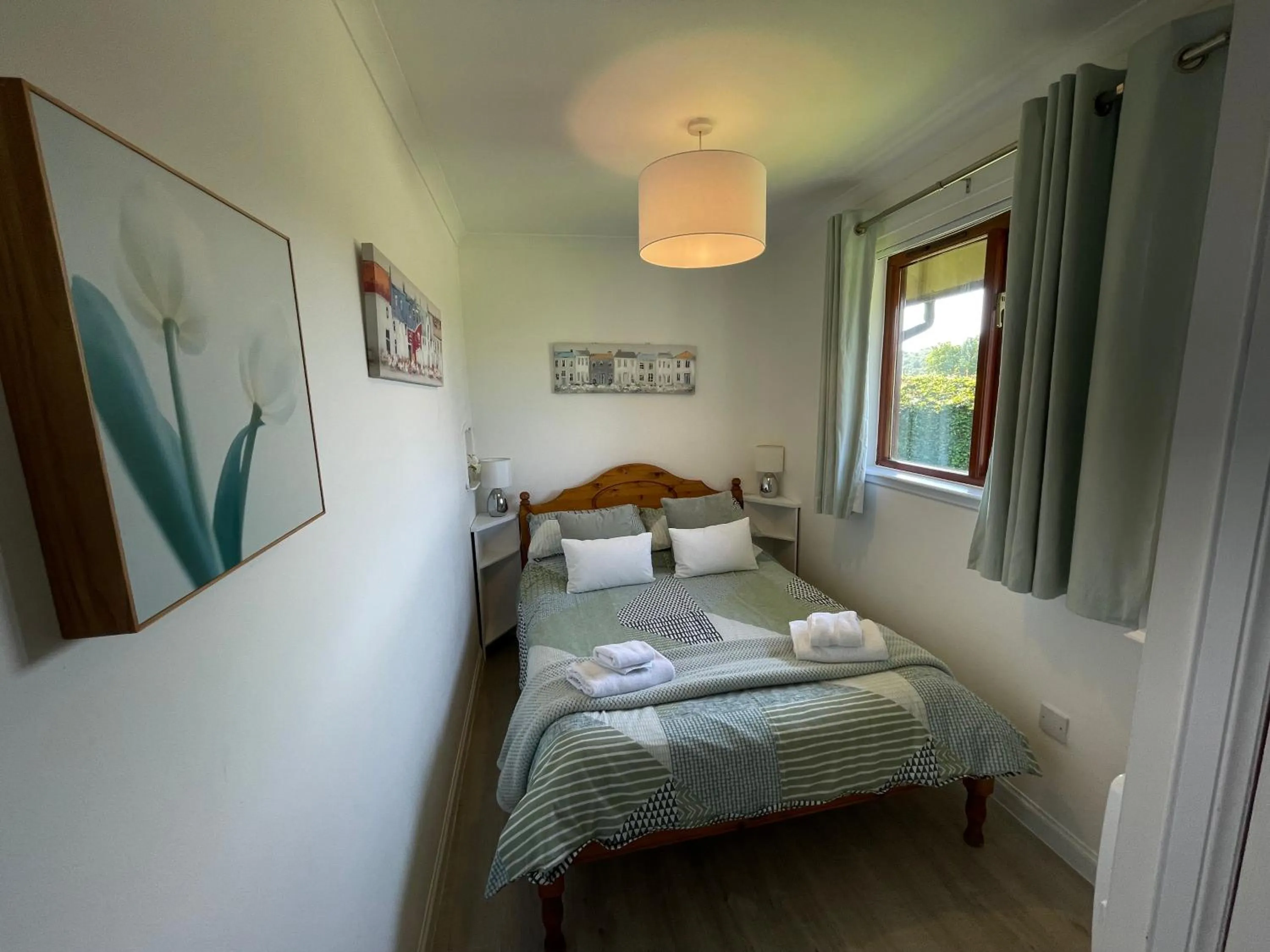 Bed in Wellsfield Farm Holiday Lodges