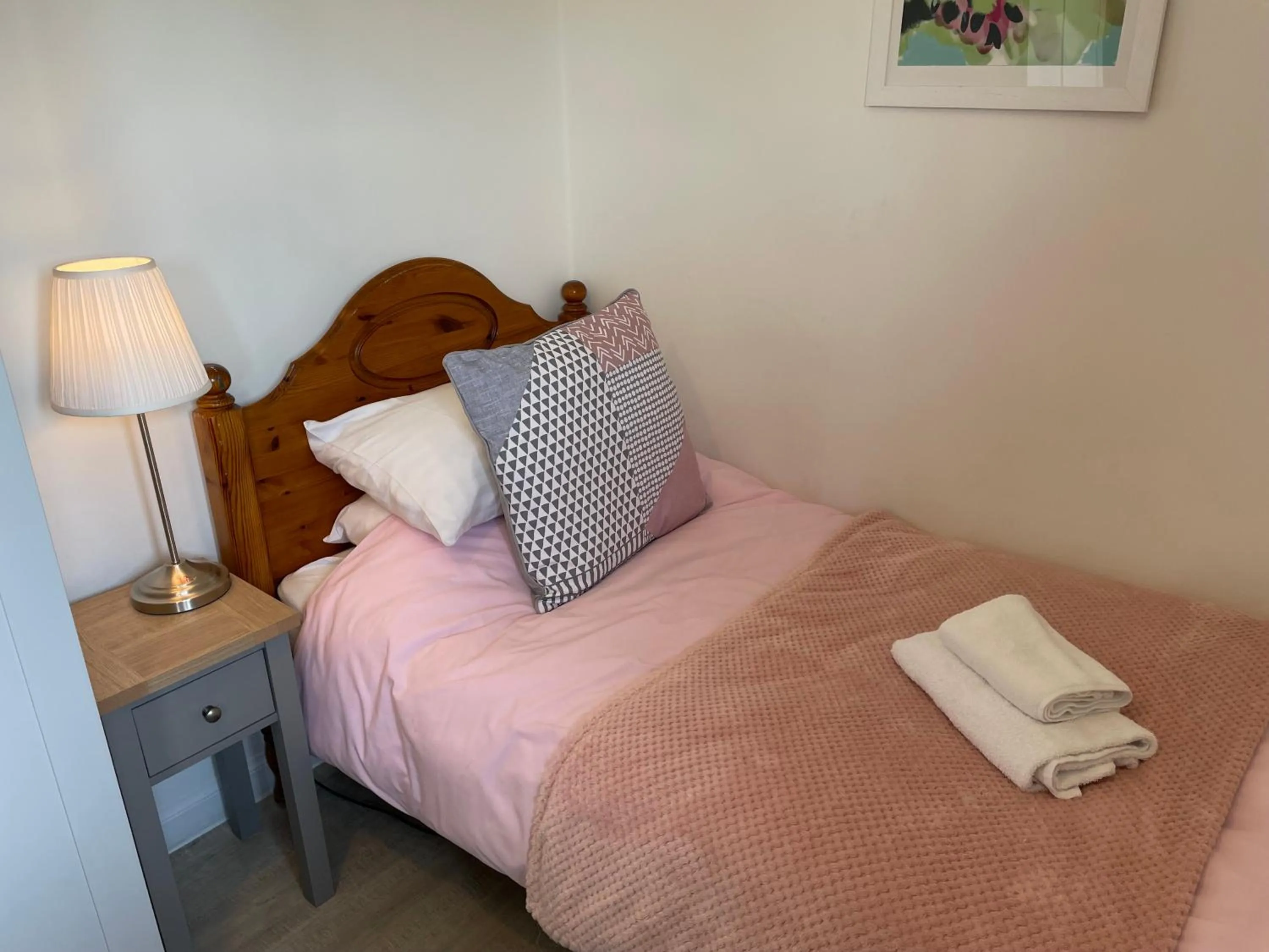 Bed in Wellsfield Farm Holiday Lodges