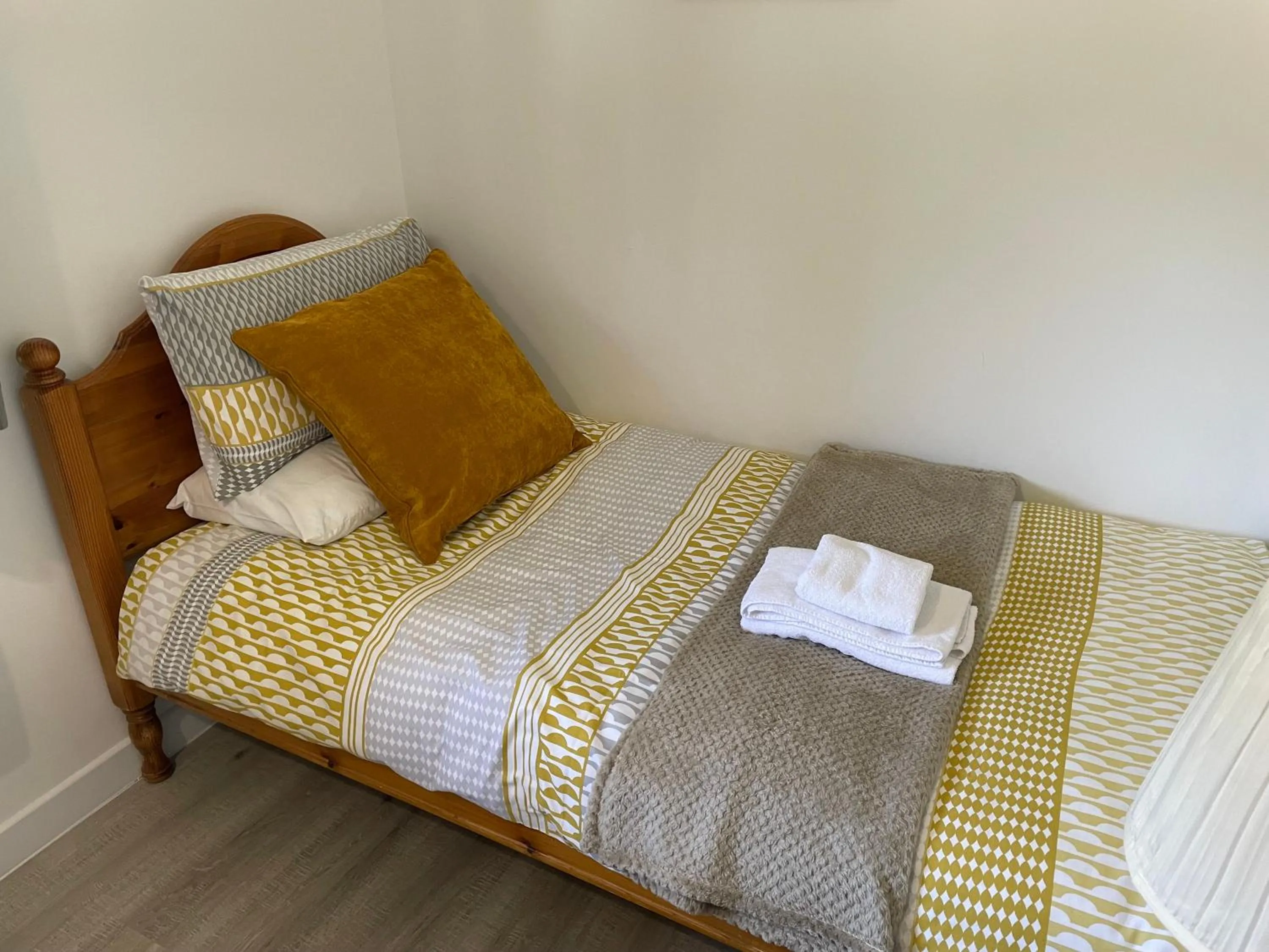 Bed in Wellsfield Farm Holiday Lodges