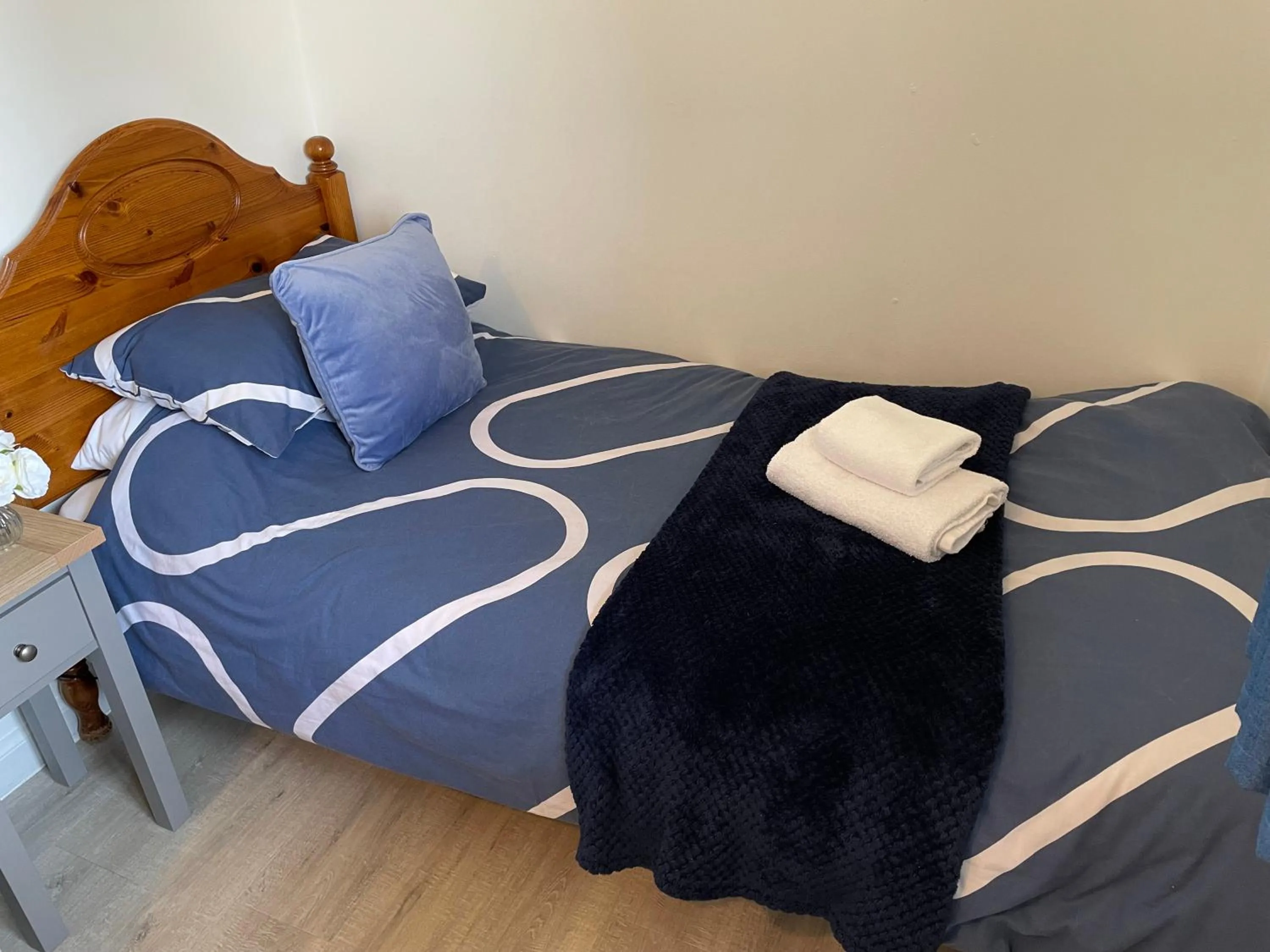 Bed in Wellsfield Farm Holiday Lodges