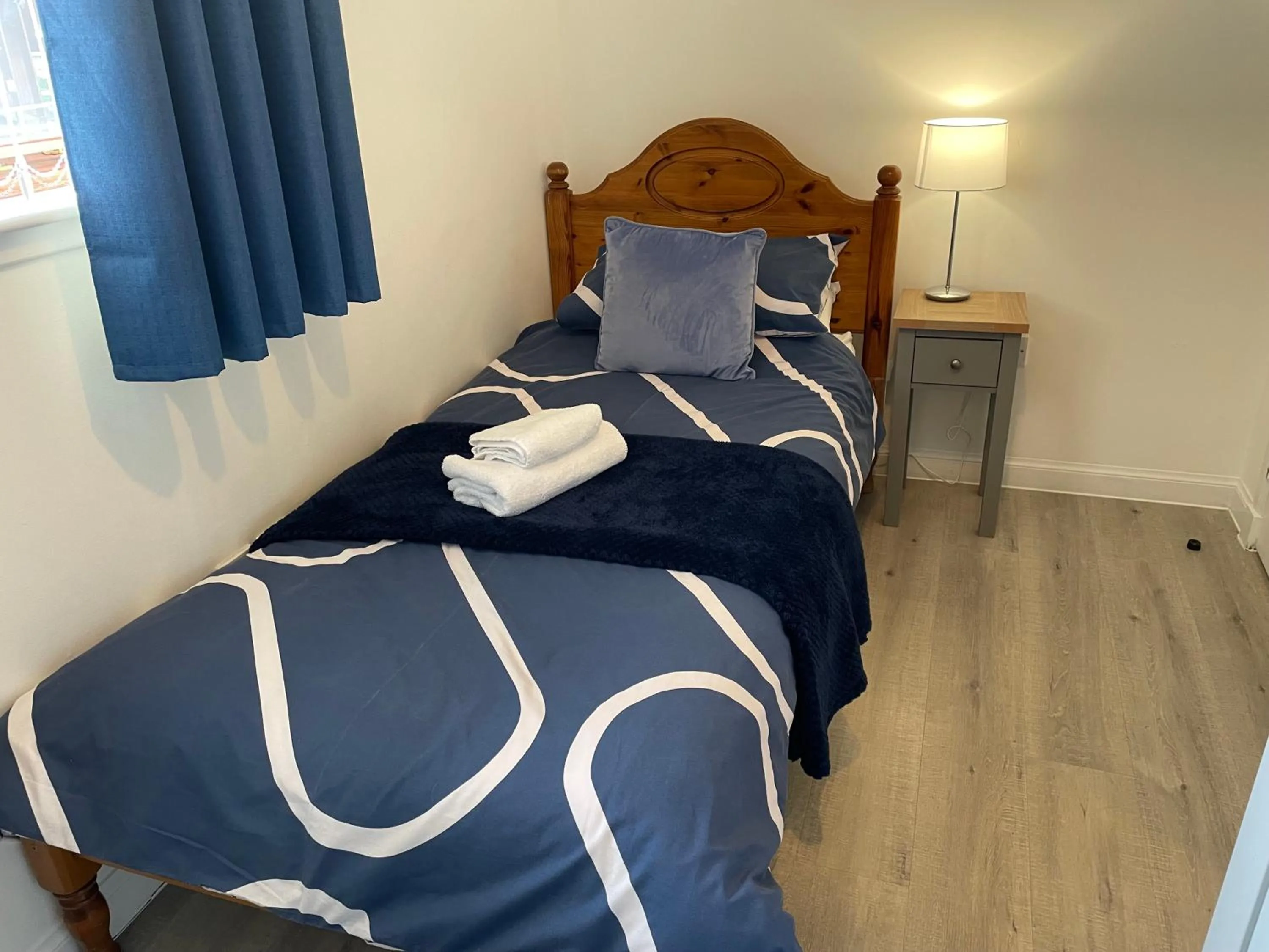 Bed in Wellsfield Farm Holiday Lodges