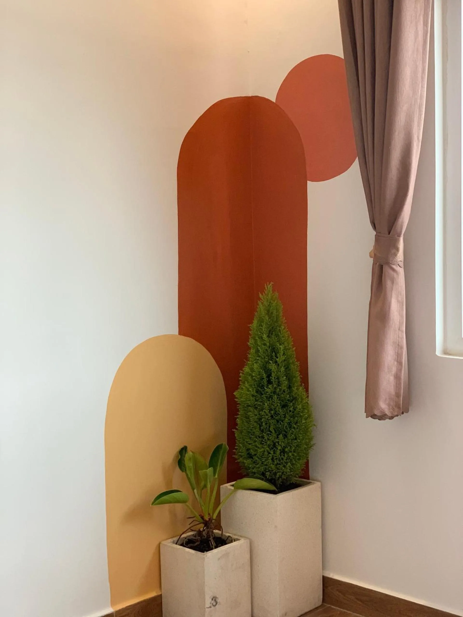 Decorative detail in Hera Boutique Hotel