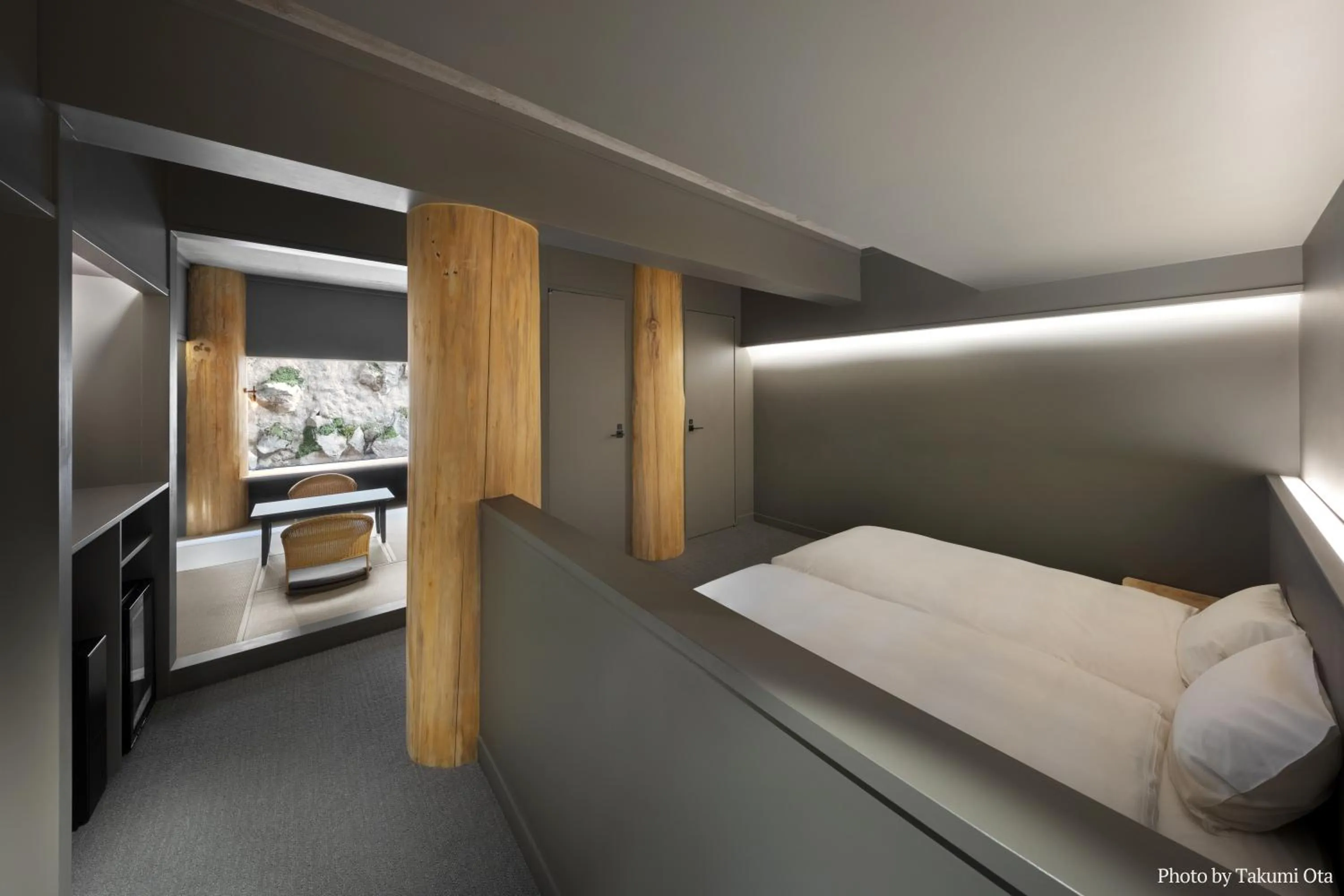 Photo of the whole room, Bed in MIROKU NARA by THE SHARE HOTELS