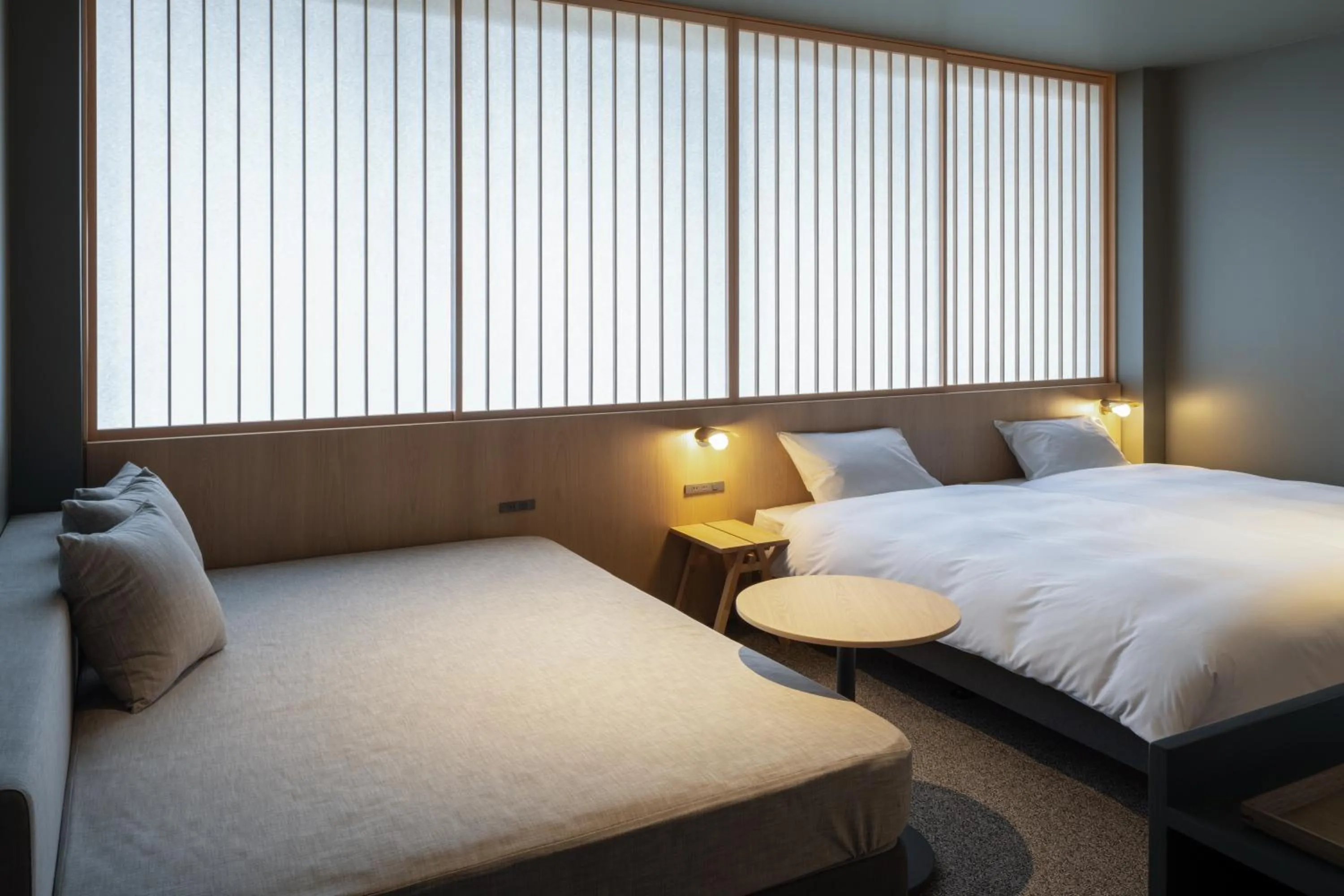 Photo of the whole room, Bed in MIROKU NARA by THE SHARE HOTELS