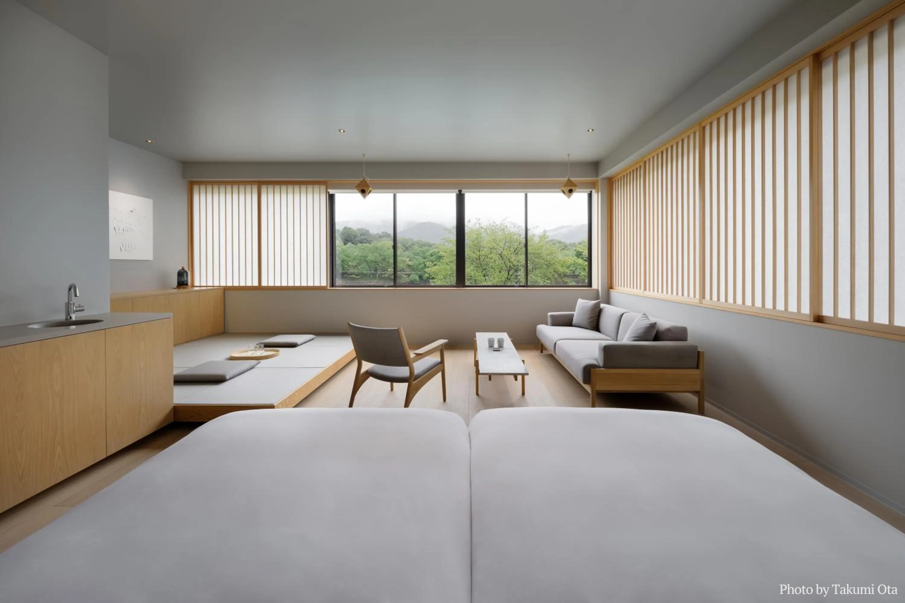 Photo of the whole room, Bed in MIROKU NARA by THE SHARE HOTELS