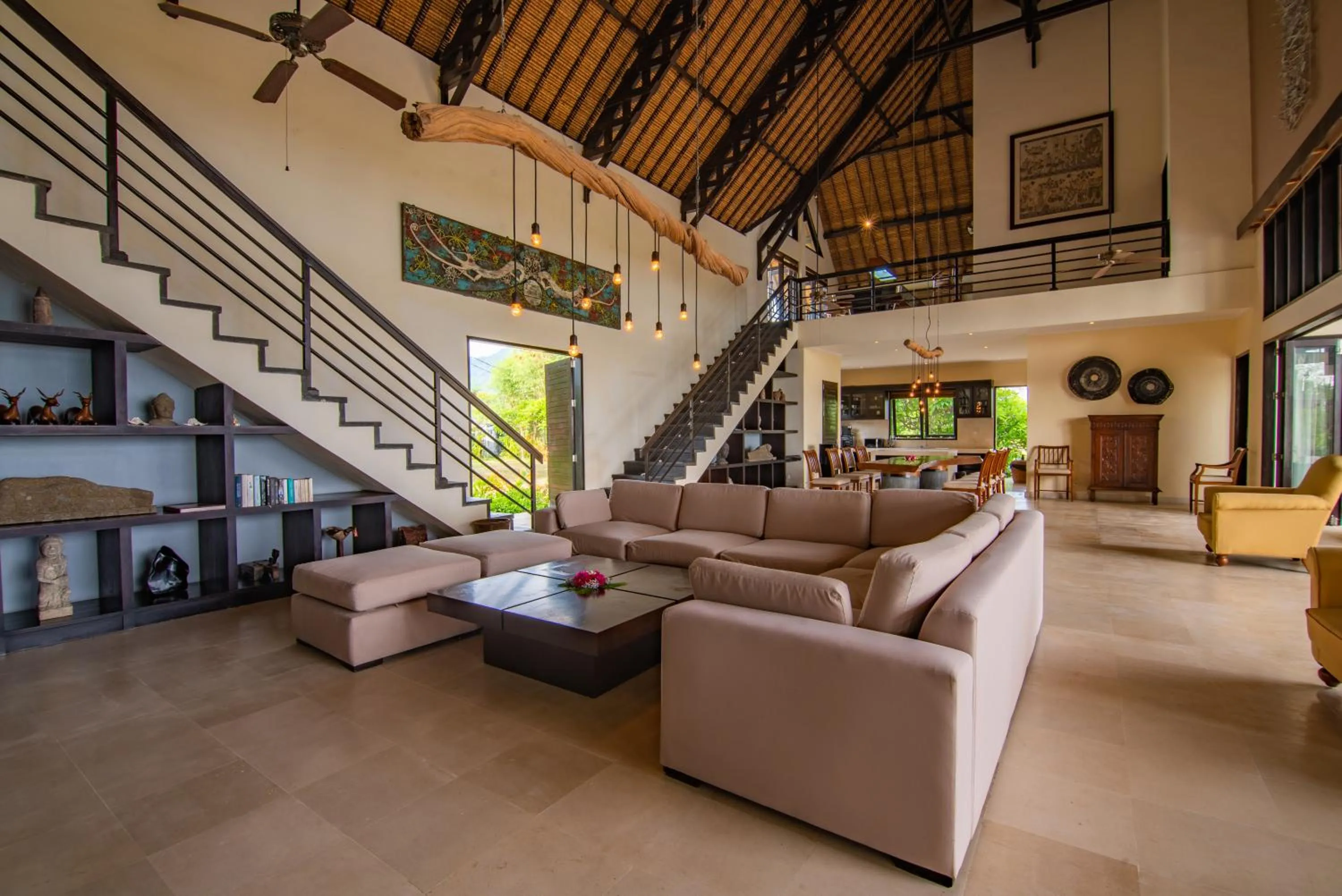 Living room in Villa Bali Il Mare