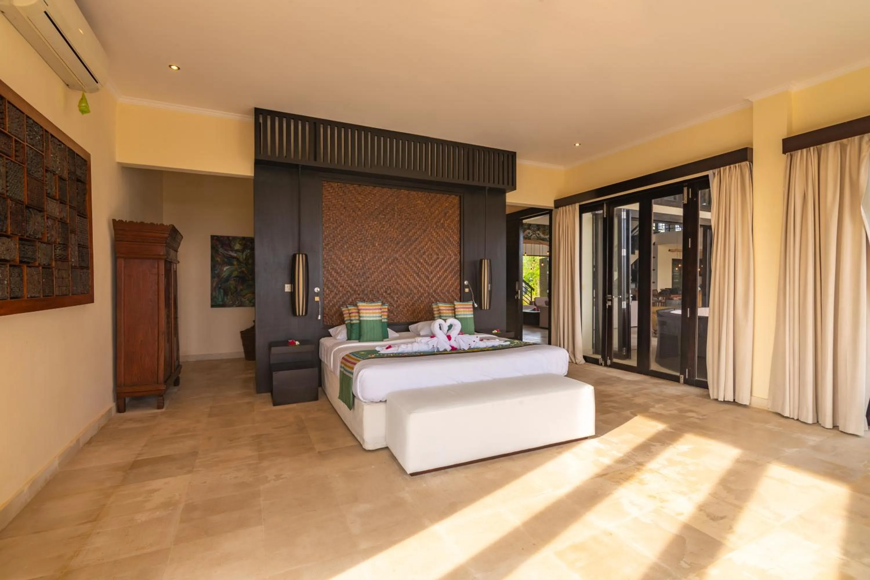 Bedroom in Villa Bali Il Mare