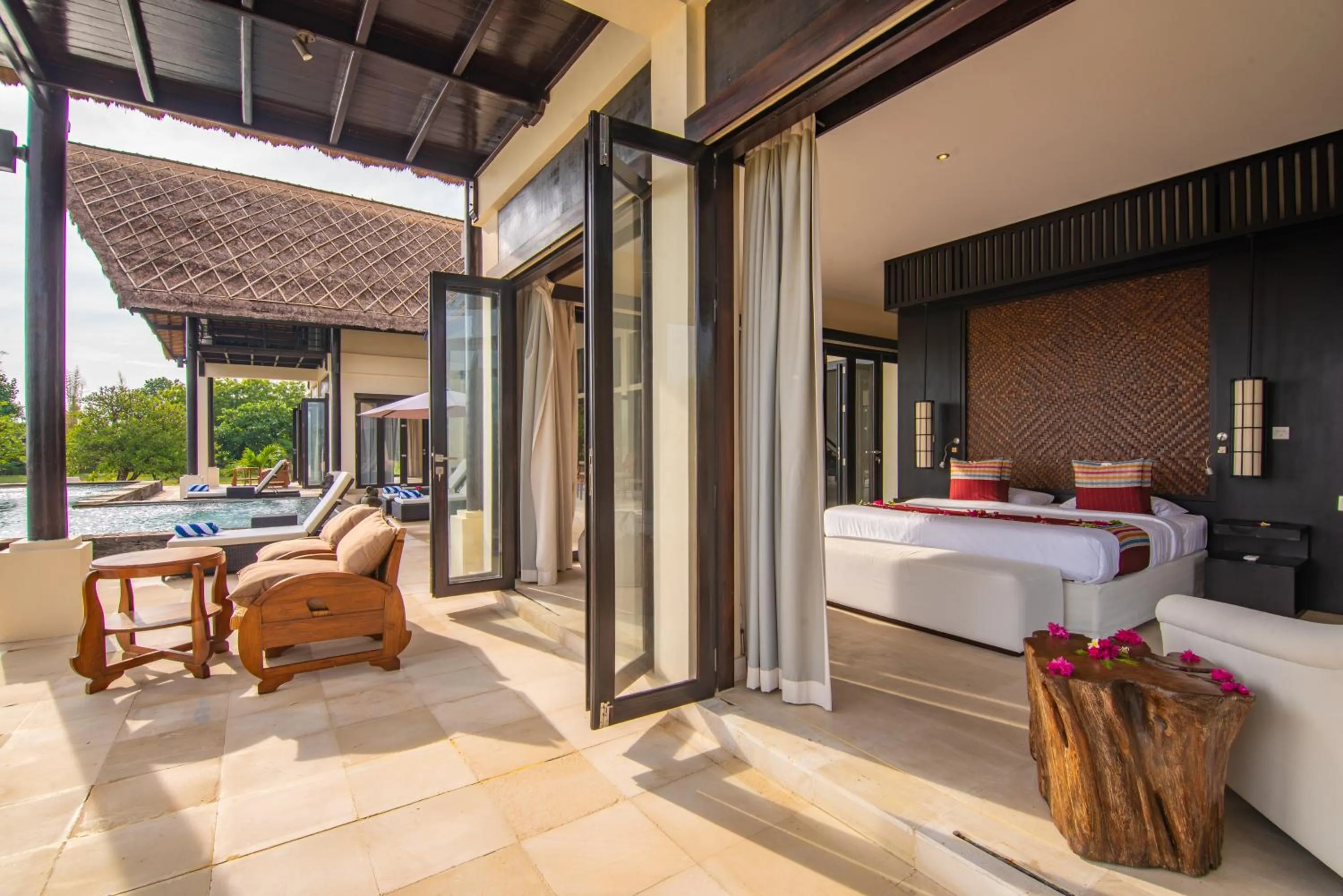 Bedroom in Villa Bali Il Mare