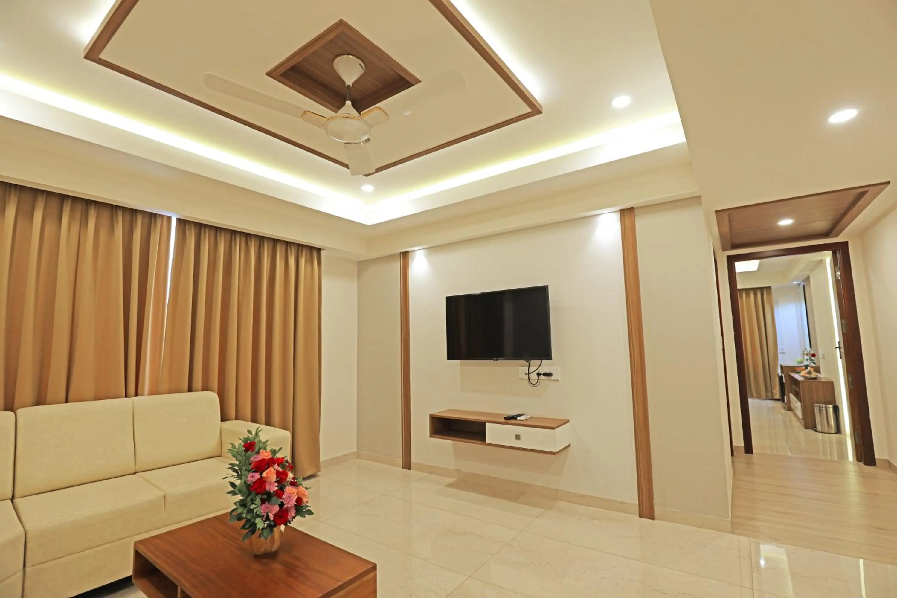 Living room in Krishnavalsam Regency