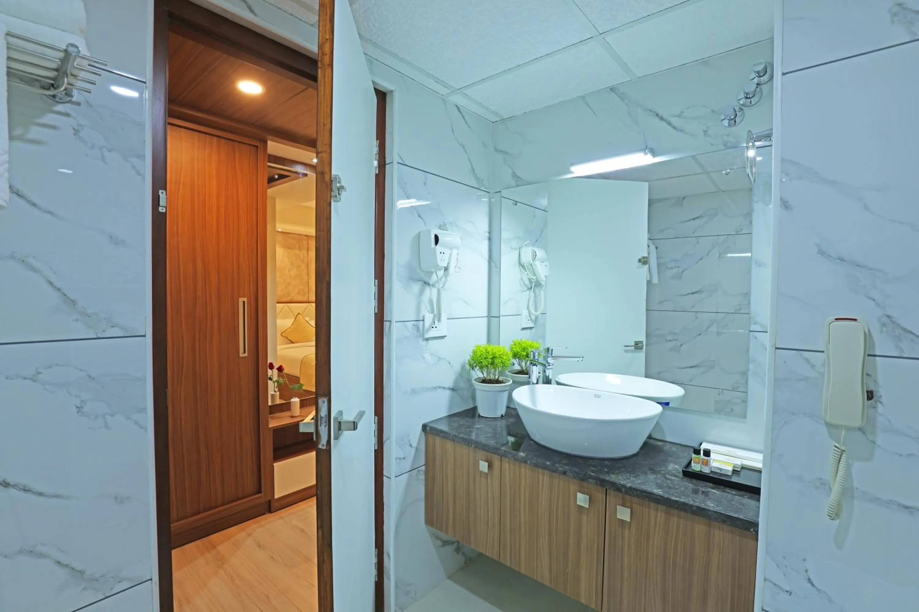 Bathroom in Krishnavalsam Regency
