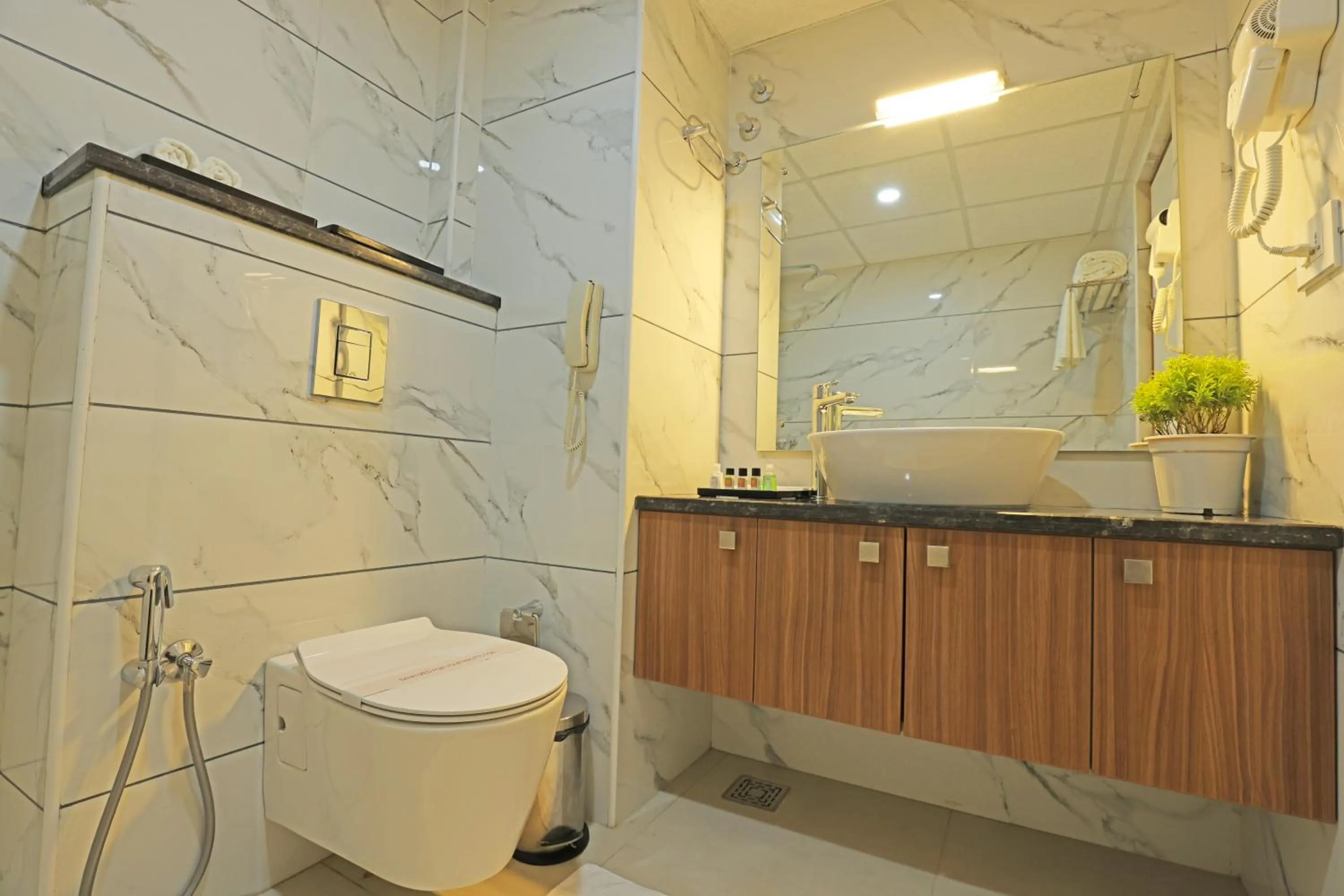 Bathroom in Krishnavalsam Regency