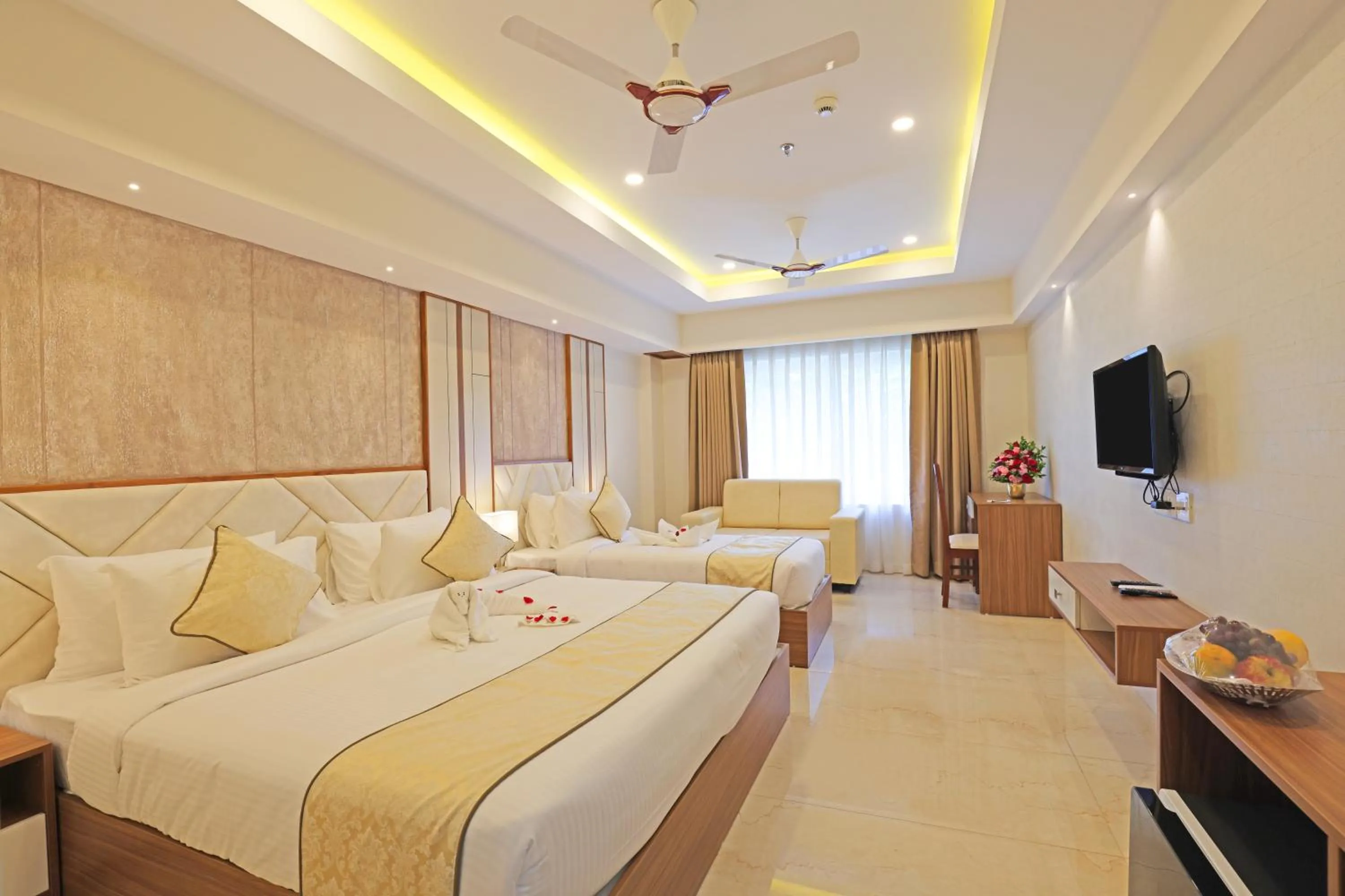 Bed in Krishnavalsam Regency