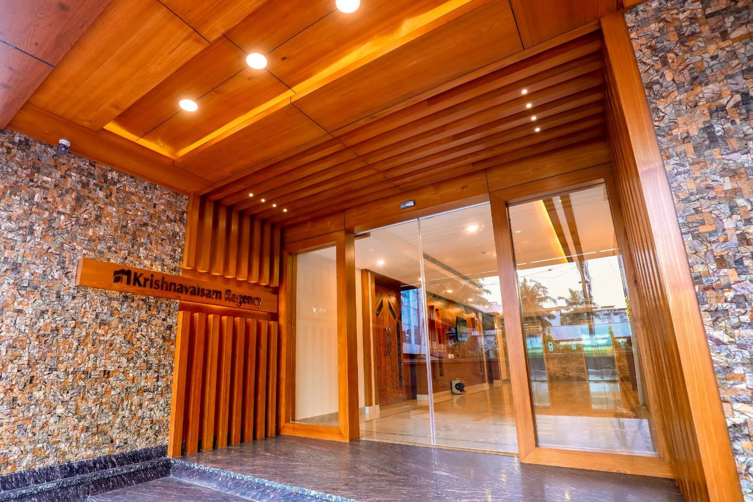 Facade/entrance in Krishnavalsam Regency