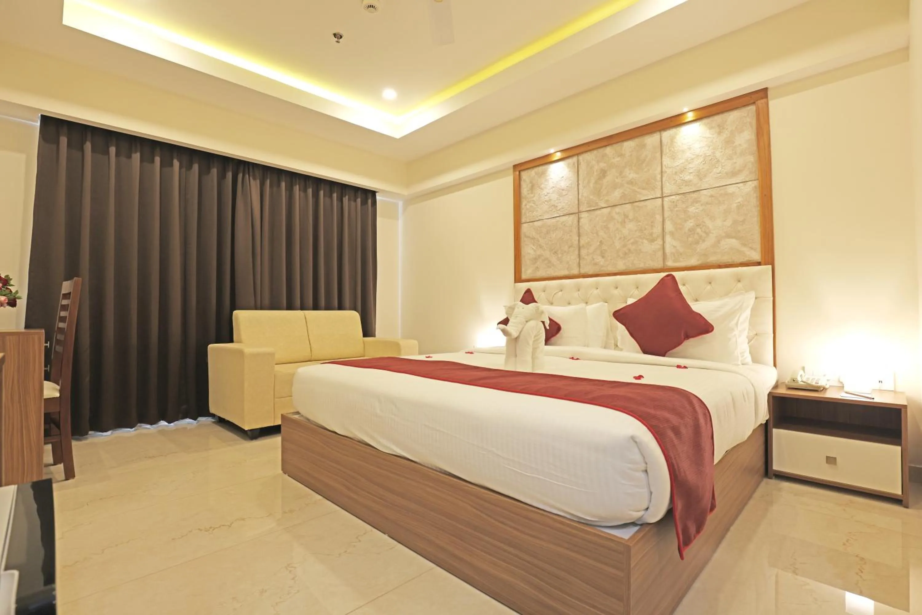 Bed in Krishnavalsam Regency