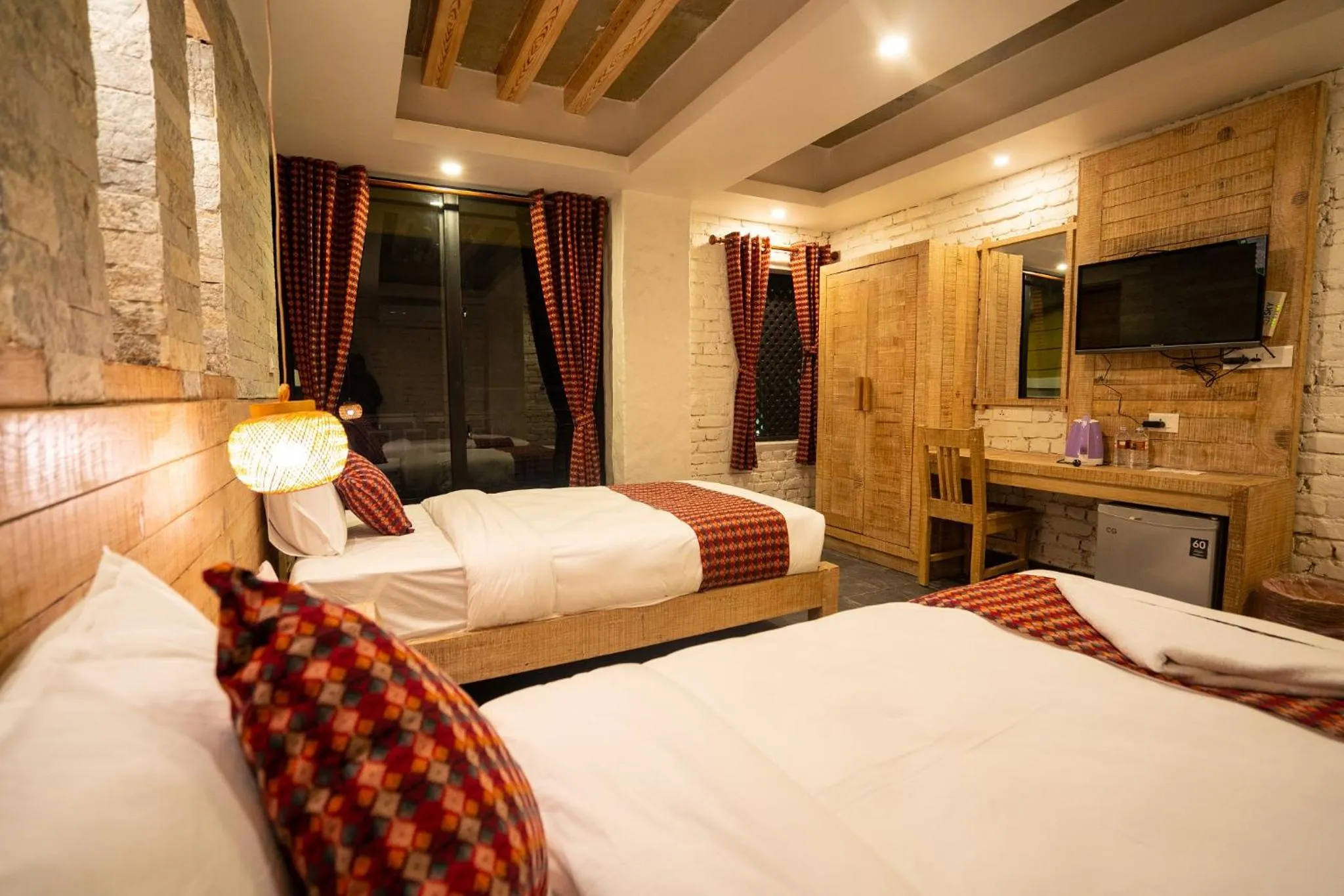 TV and multimedia, Bed in Hotel Mera Peak Private Limited