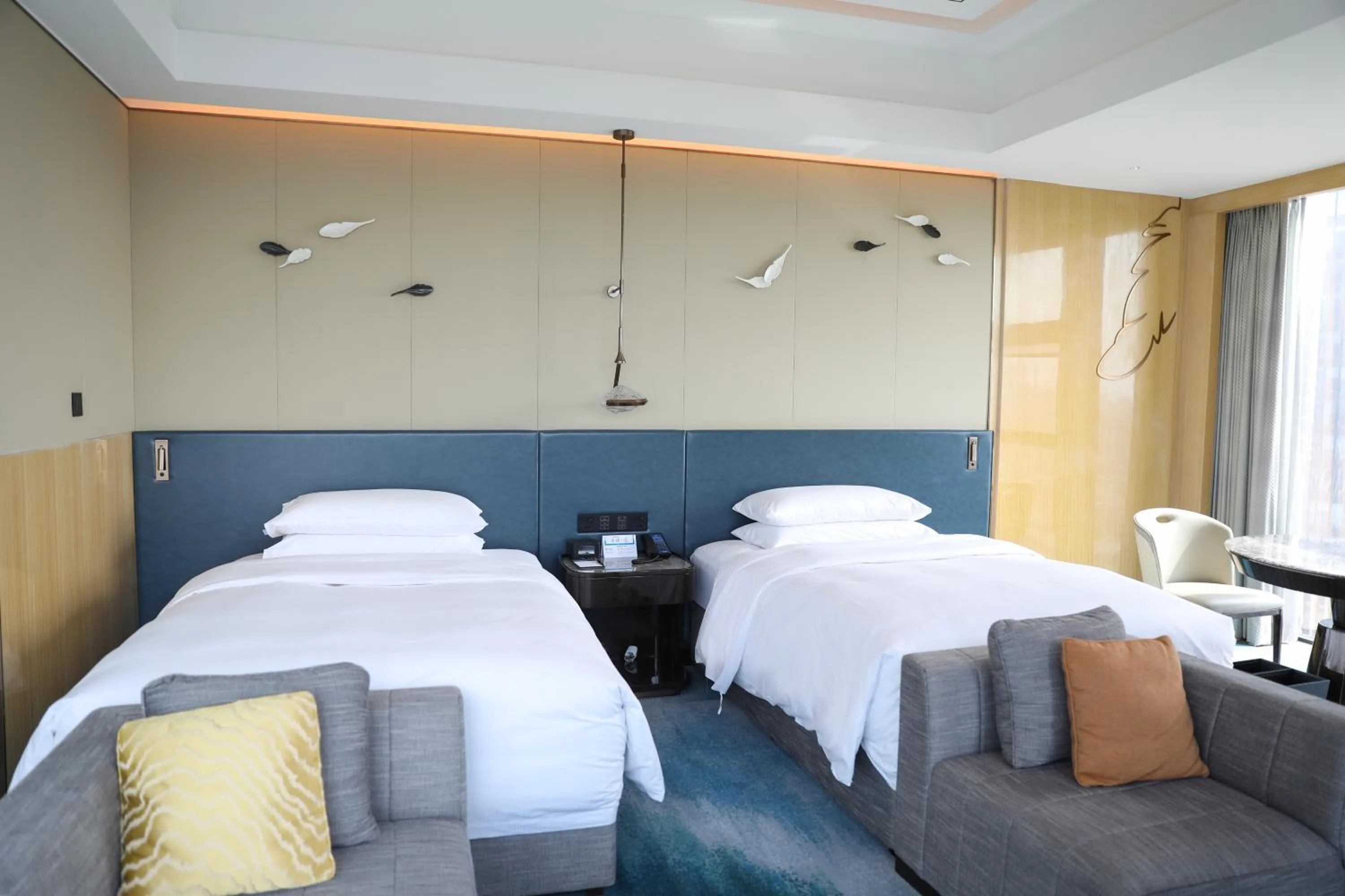 Bedroom, Bed in Hilton Yancheng