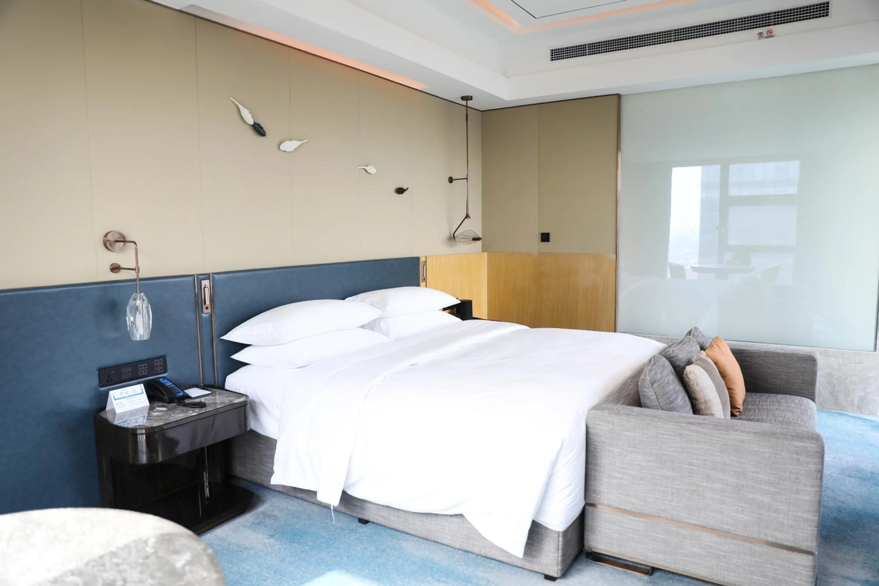 Bedroom, Bed in Hilton Yancheng
