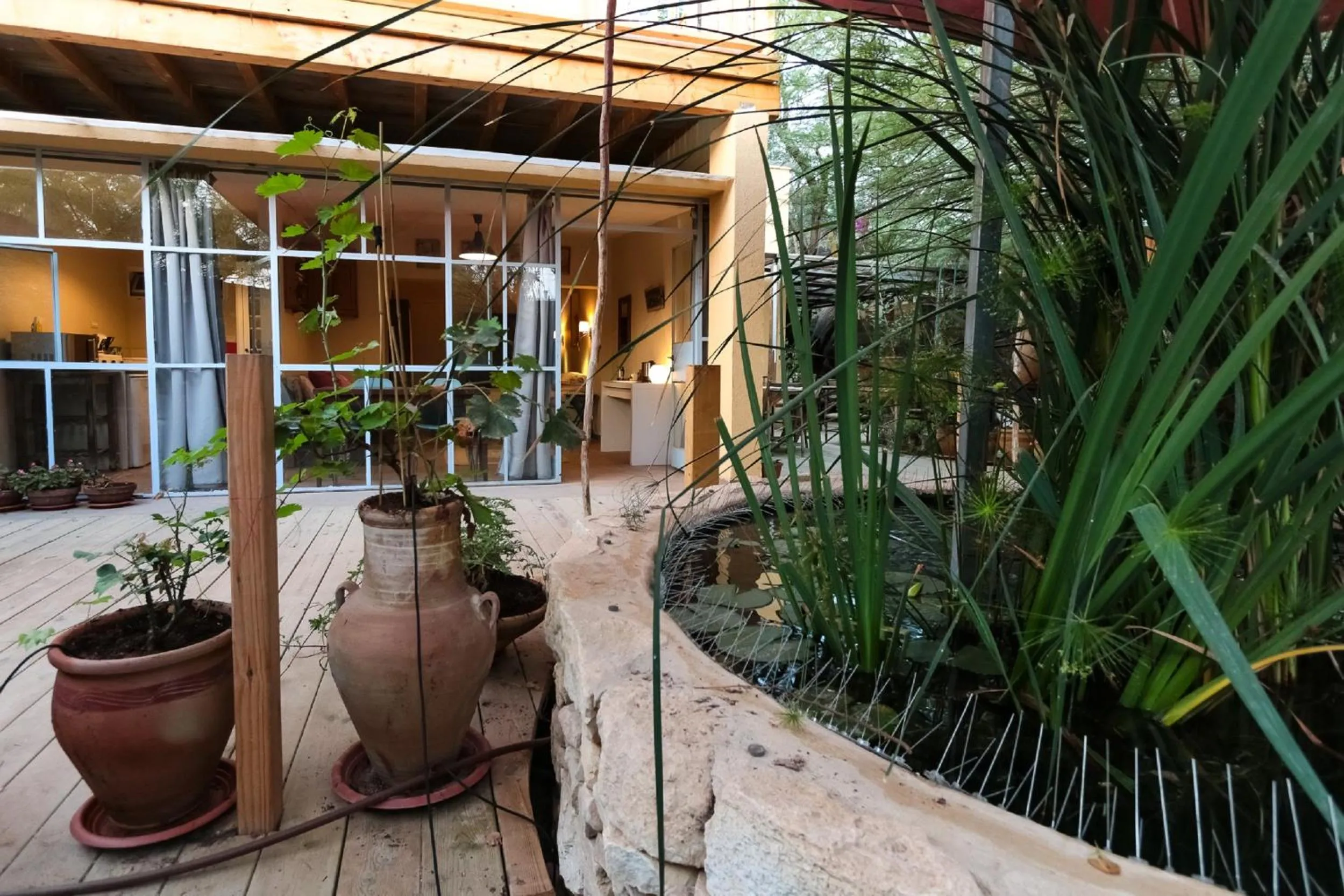 Garden in Krivine B&B