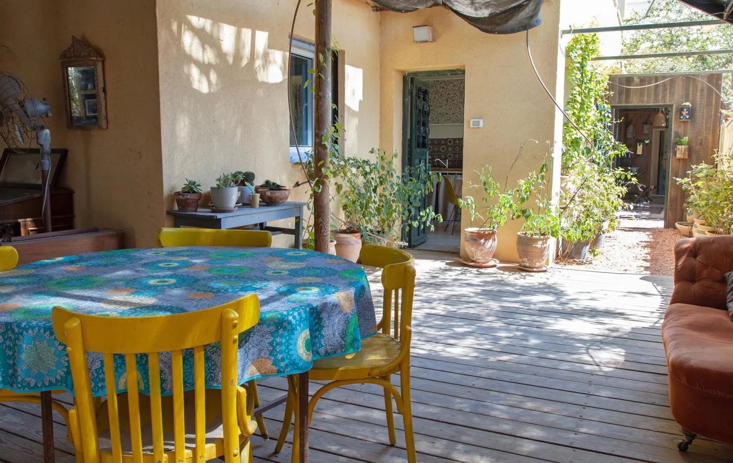 Balcony/Terrace in Krivine B&B