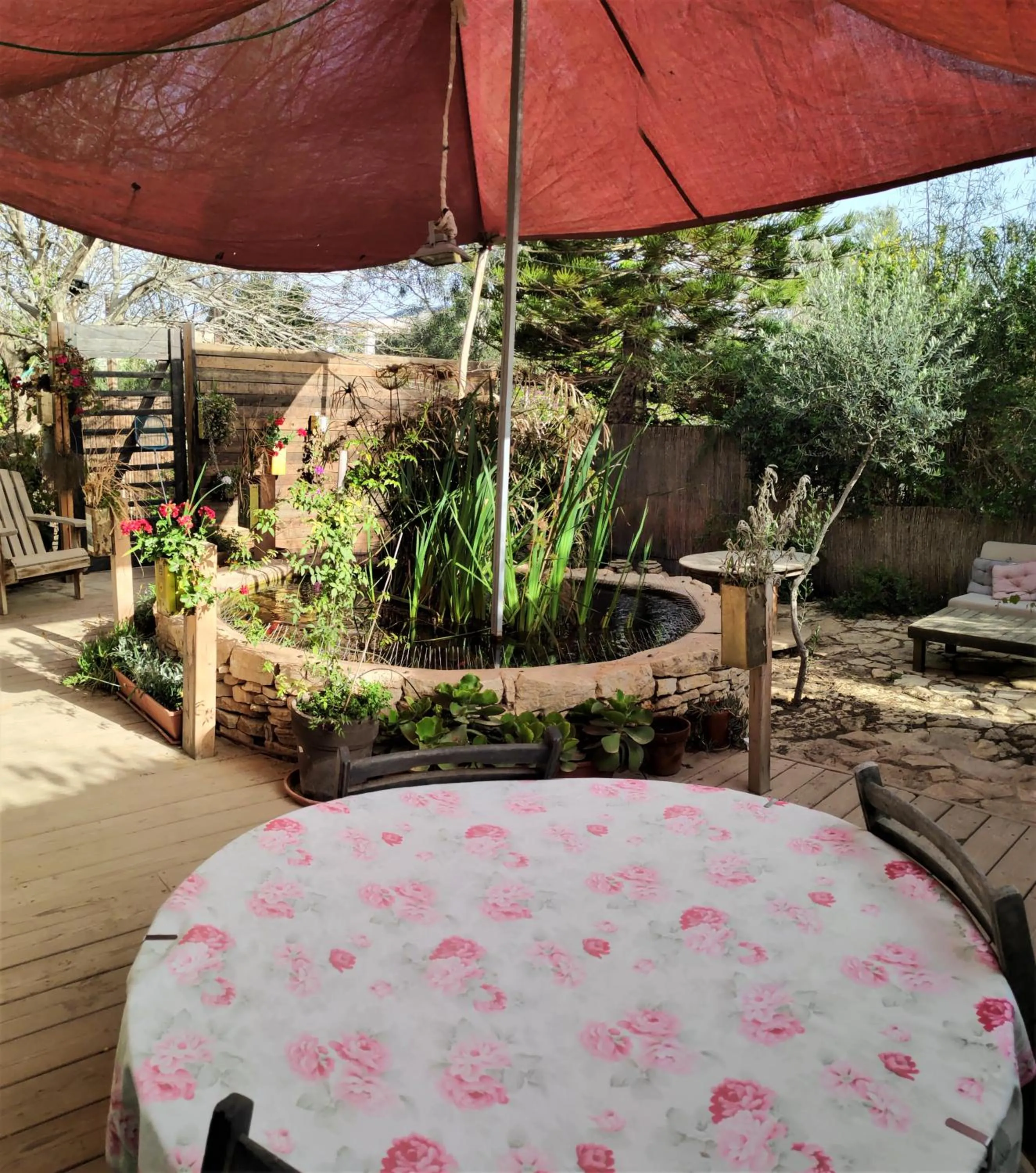 Garden in Krivine B&B