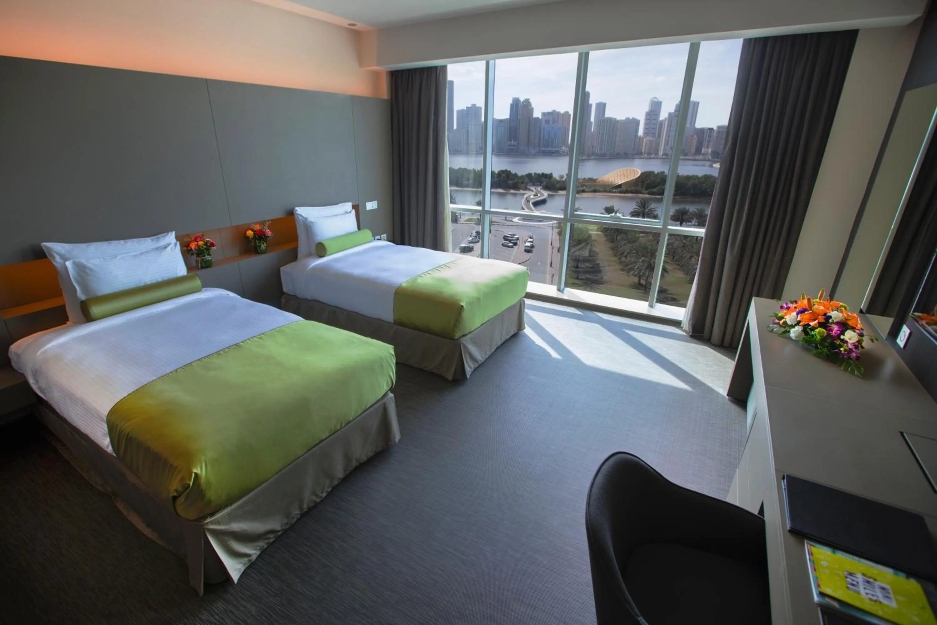 Seating area, Bed in 72 Hotel Sharjah