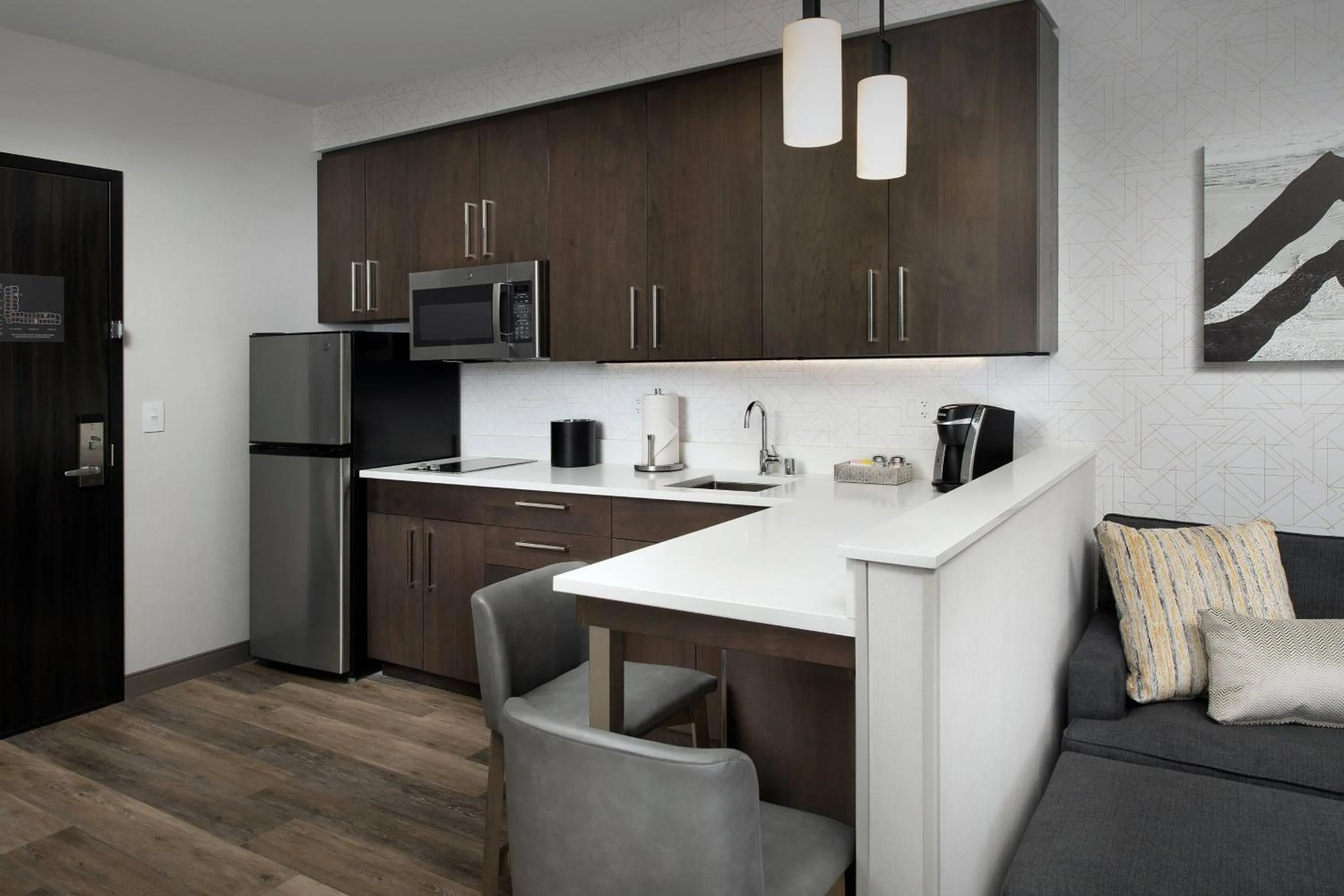 Kitchen or kitchenette in Residence Inn by Marriott Bozeman Downtown