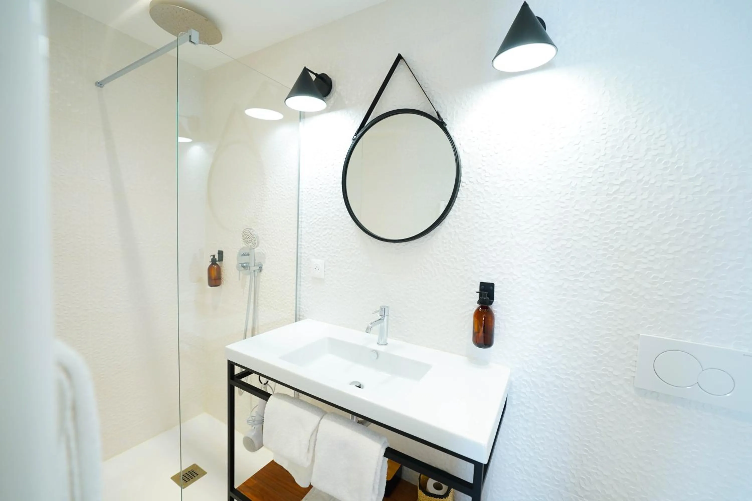 Shower in B&B La Maison Galiène