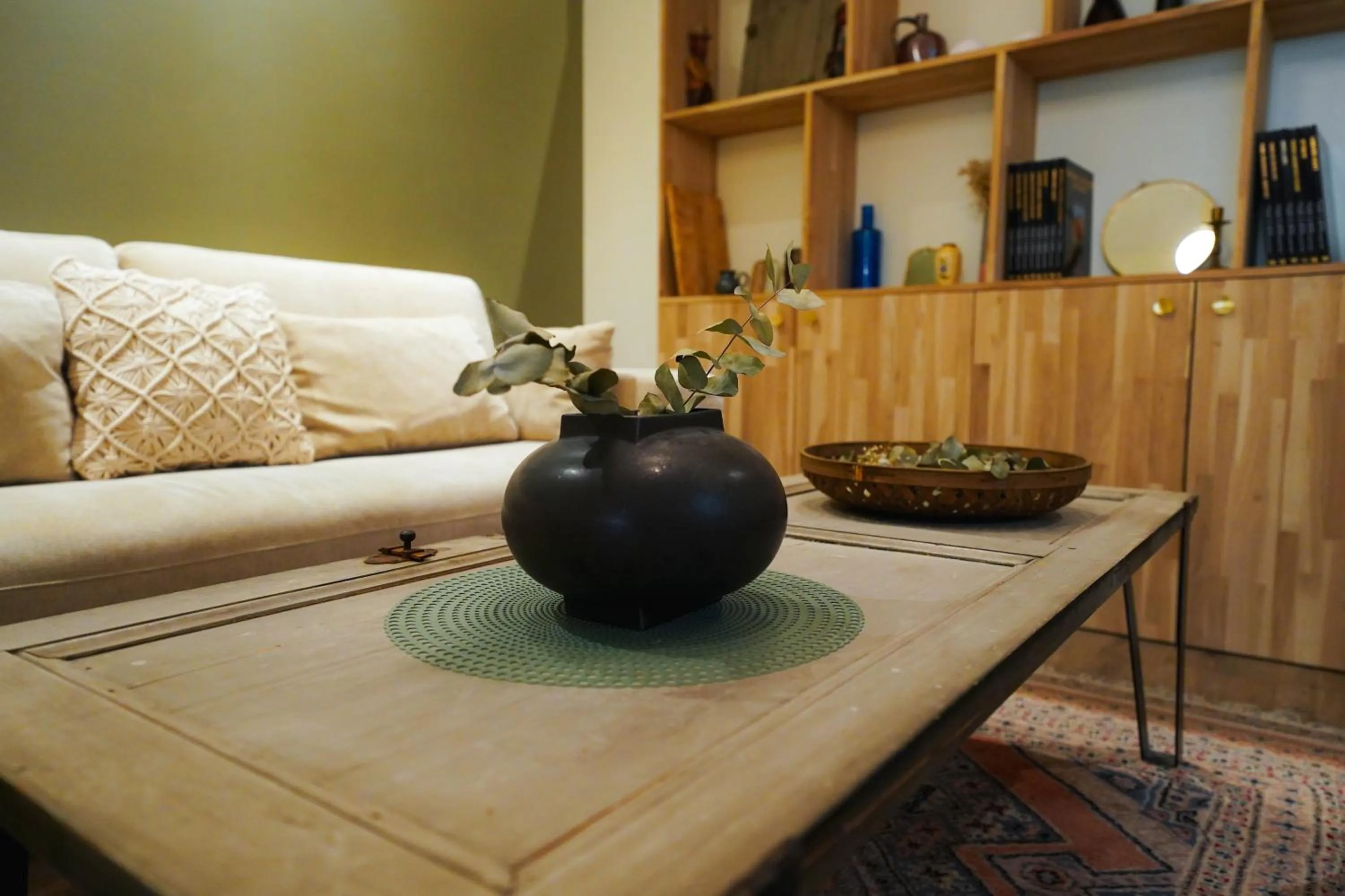 Library in B&B La Maison Galiène