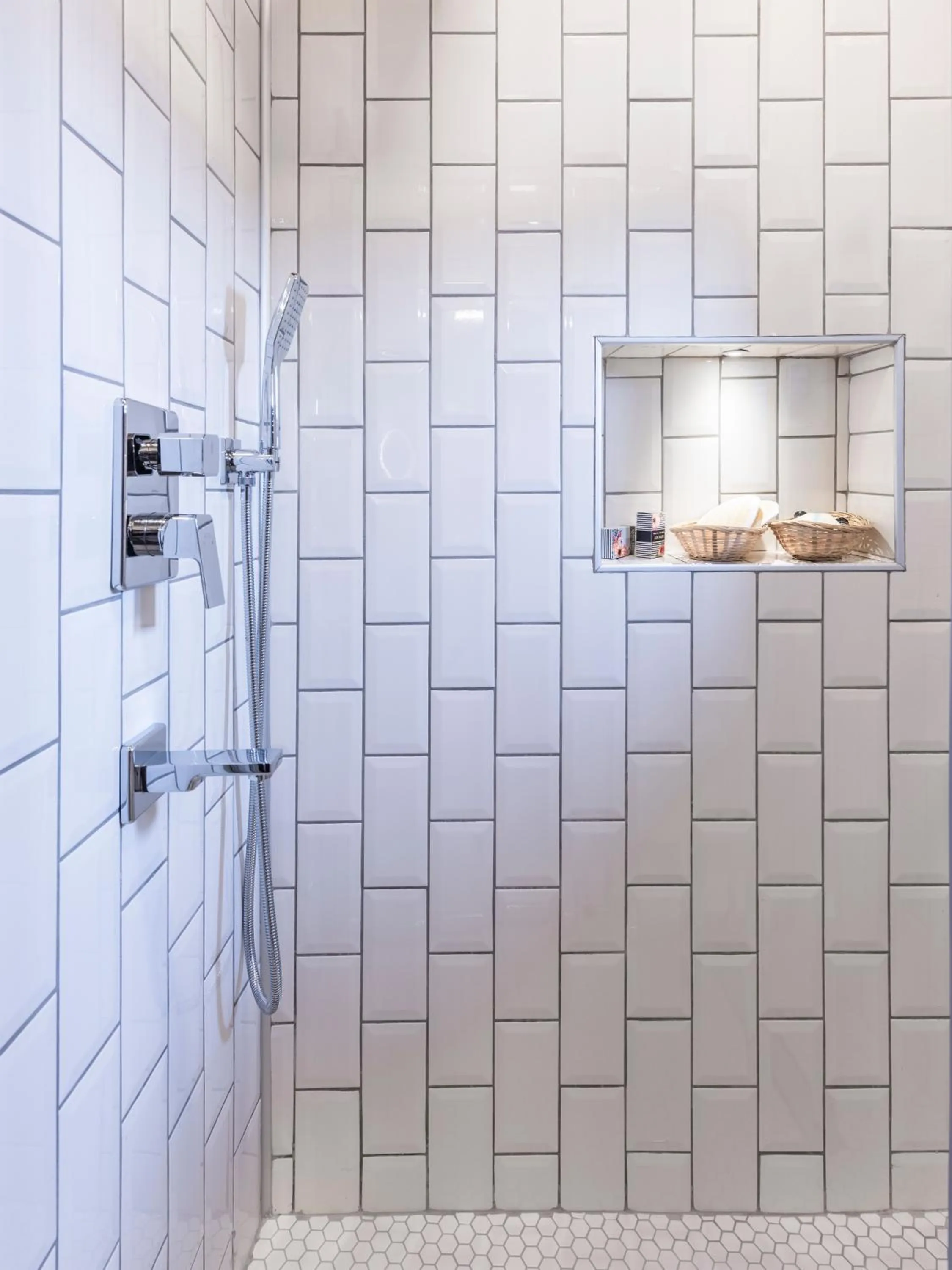 Shower in PeraNox Boutique Hotel