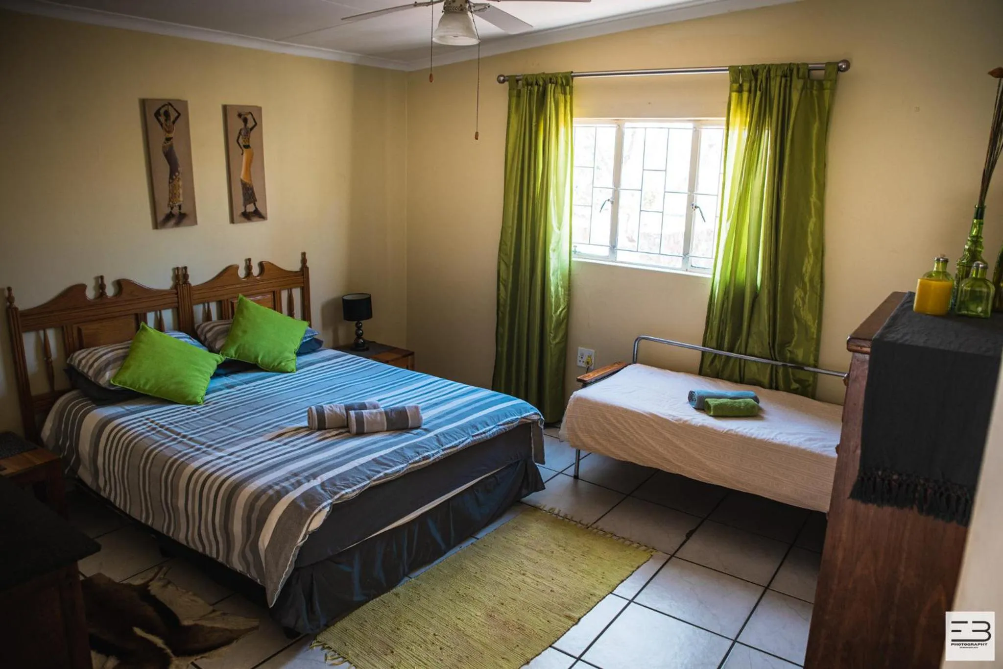 Photo of the whole room, Bed in Geluksfontein Private Game Farm