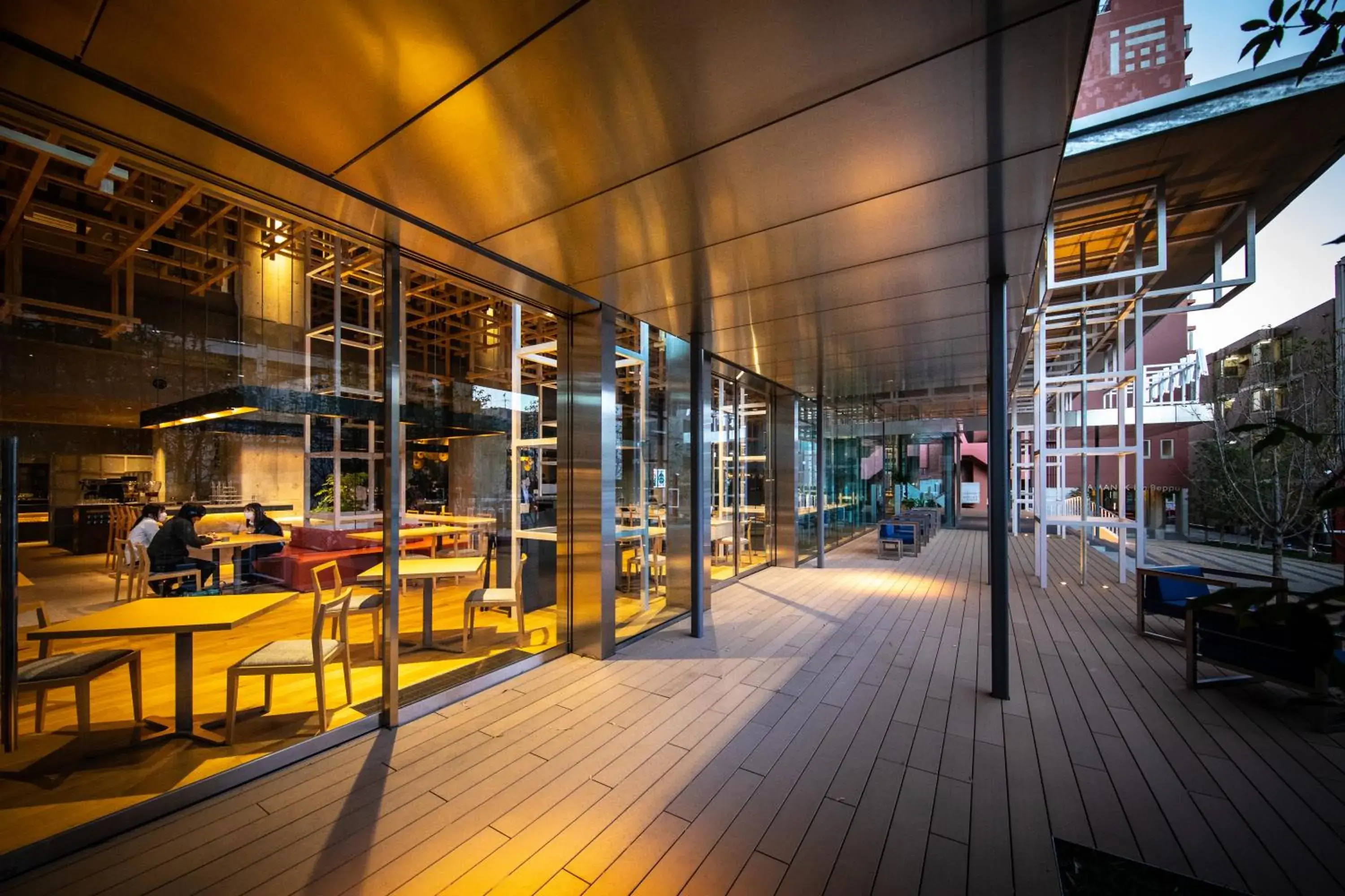 Facade/entrance in AMANEK Beppu YULA-RE Facade/entrance in AMANEK Beppu YULA-RE