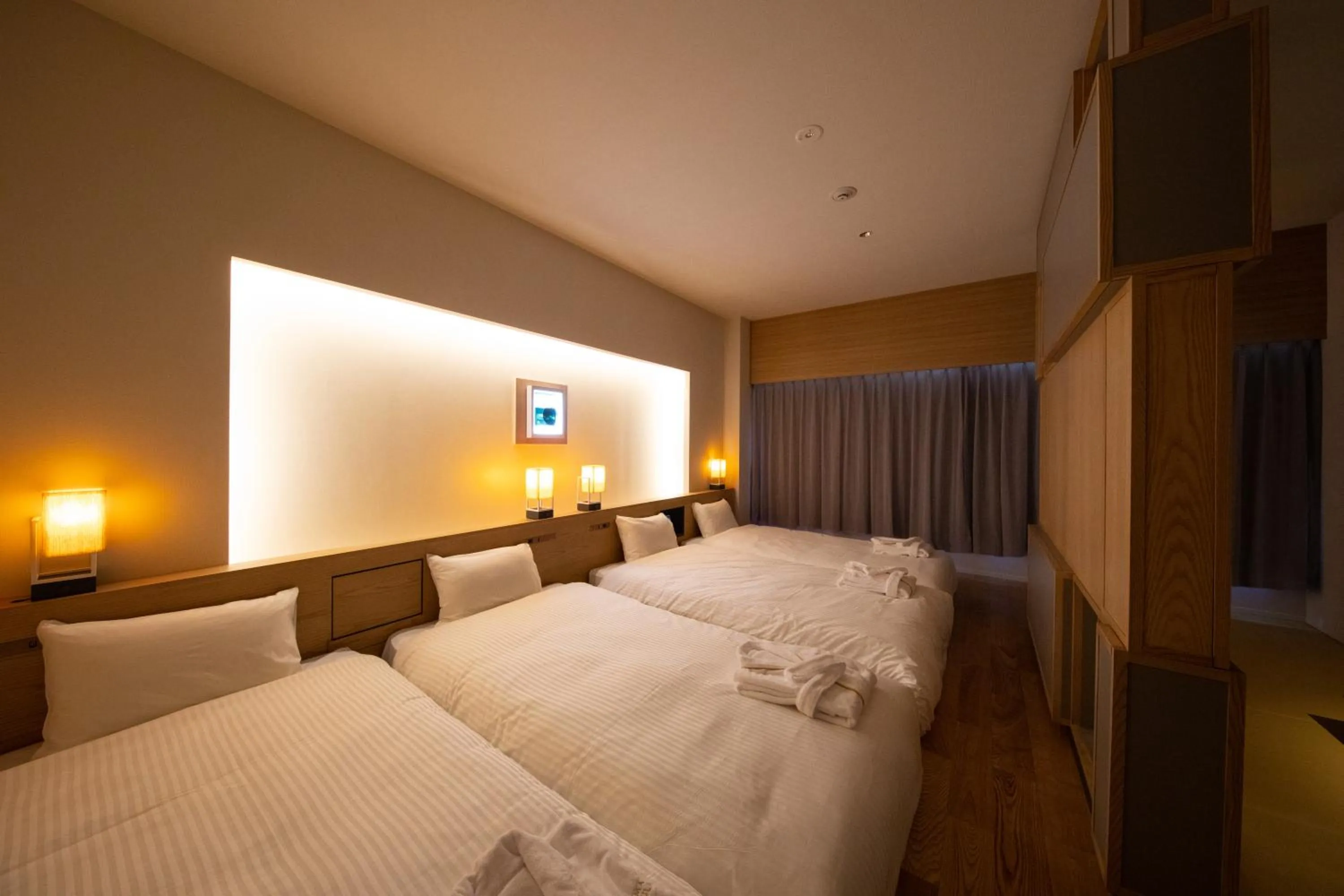 Bedroom, Bed in AMANEK Beppu YULA-RE