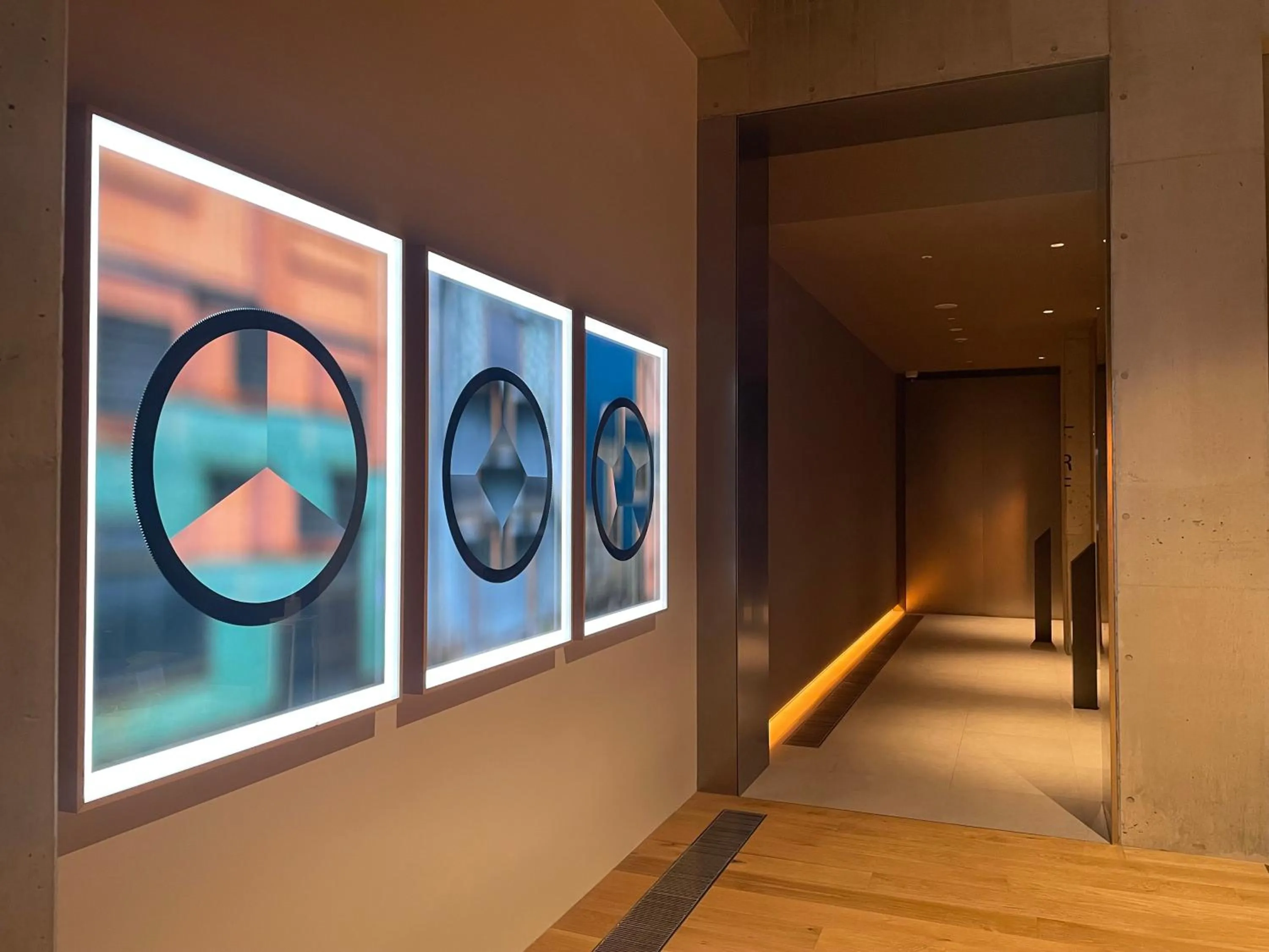 Decorative detail in AMANEK Beppu YULA-RE