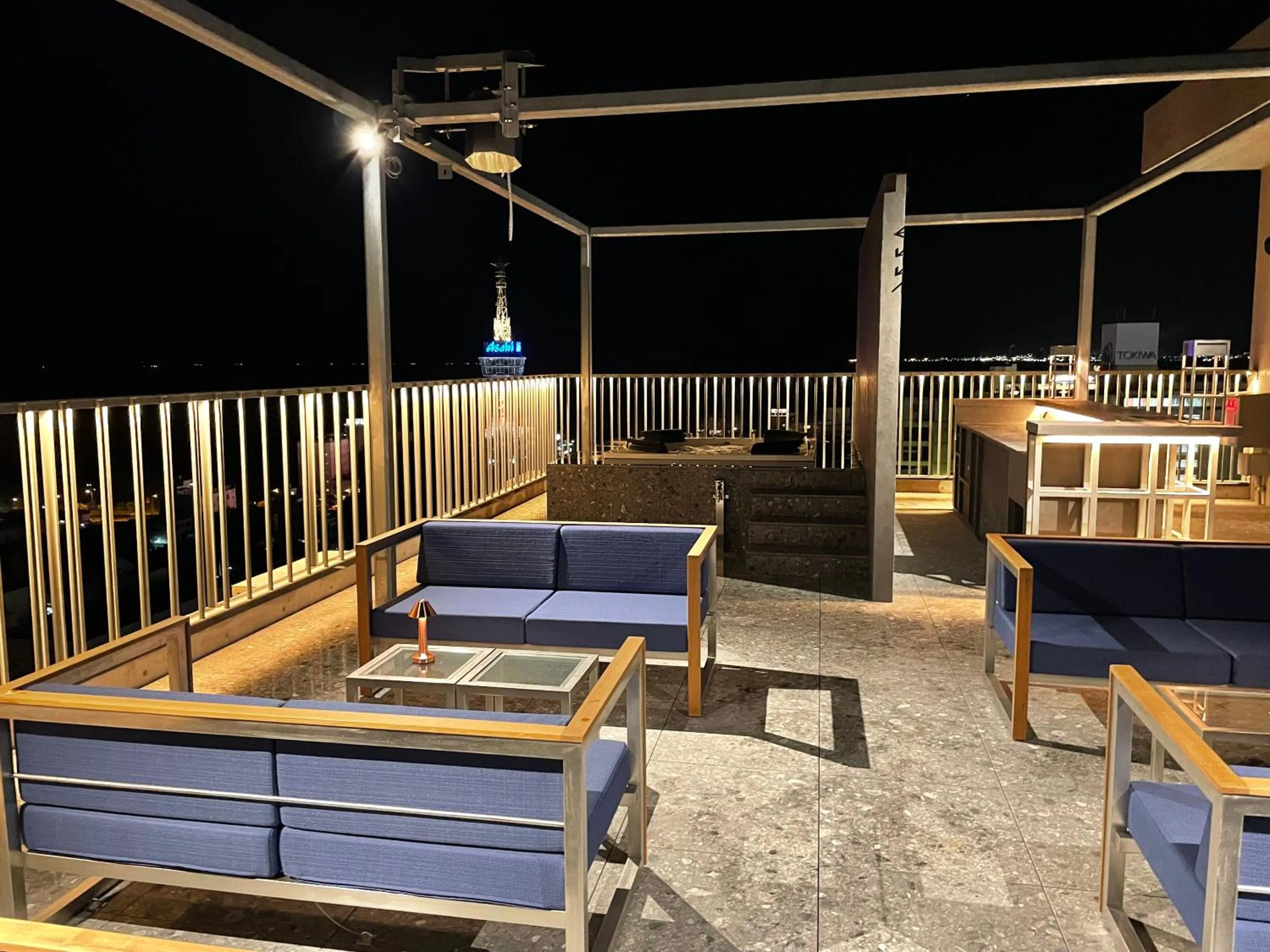 Balcony/Terrace in AMANEK Beppu YULA-RE