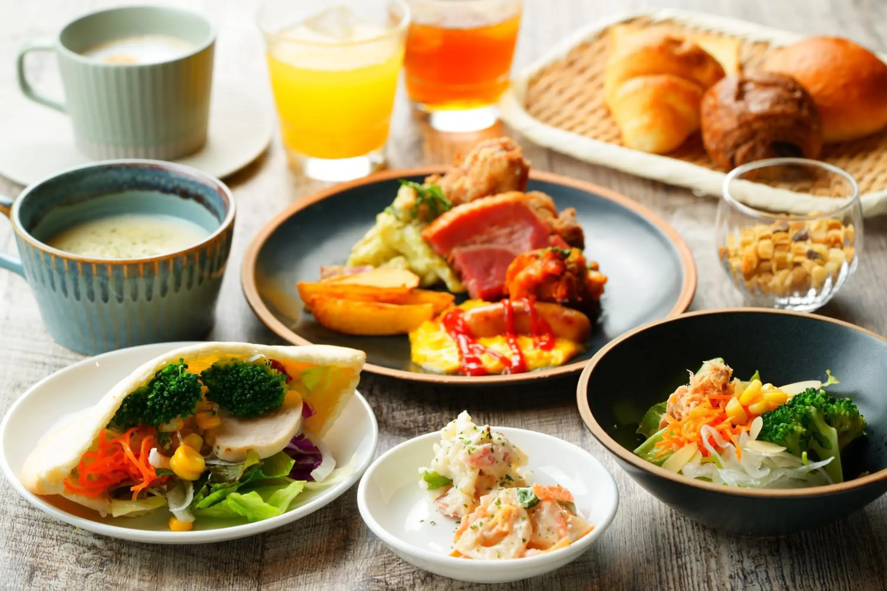 Restaurant/places to eat in AMANEK Beppu YULA-RE Restaurant/places to eat in AMANEK Beppu YULA-RE