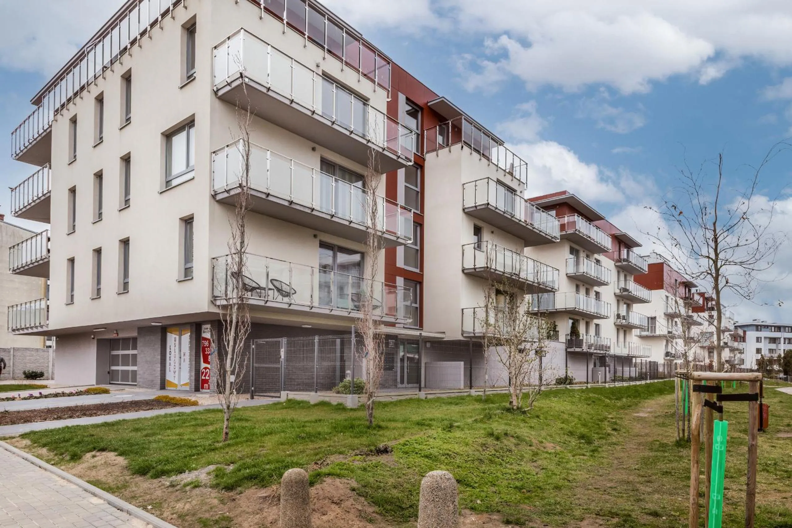Property building in Apartamenty Osiedle Bursztynowe II by Noclegi Renters