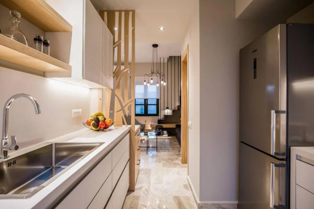 Kitchen or kitchenette in House 8 - In the Heart of Venetian town w. Parking