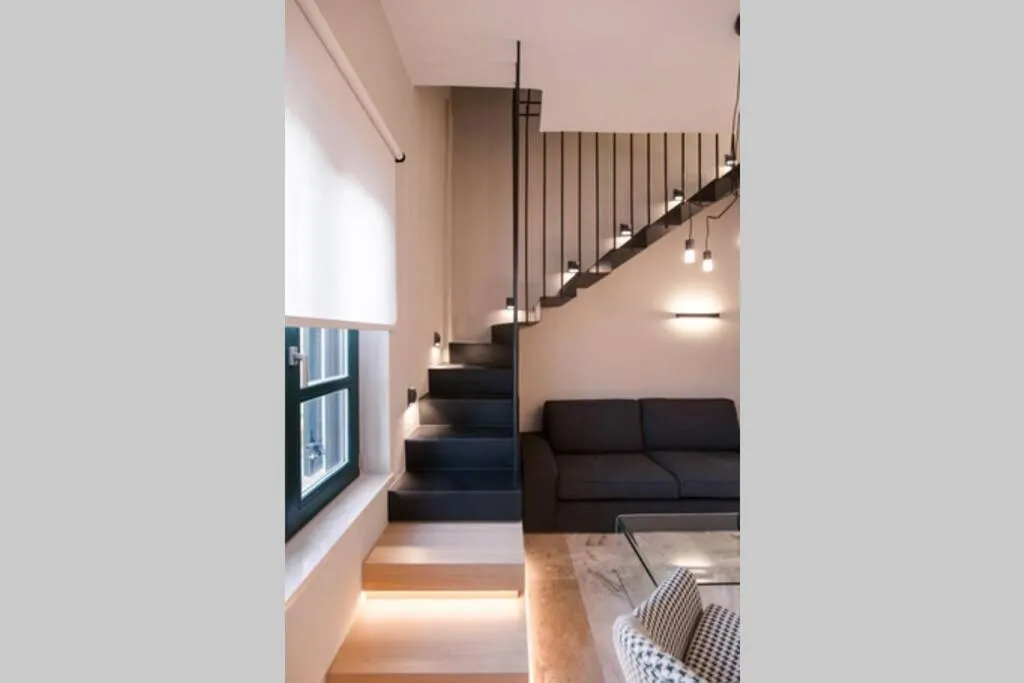 Living room in House 8 - In the Heart of Venetian town w. Parking