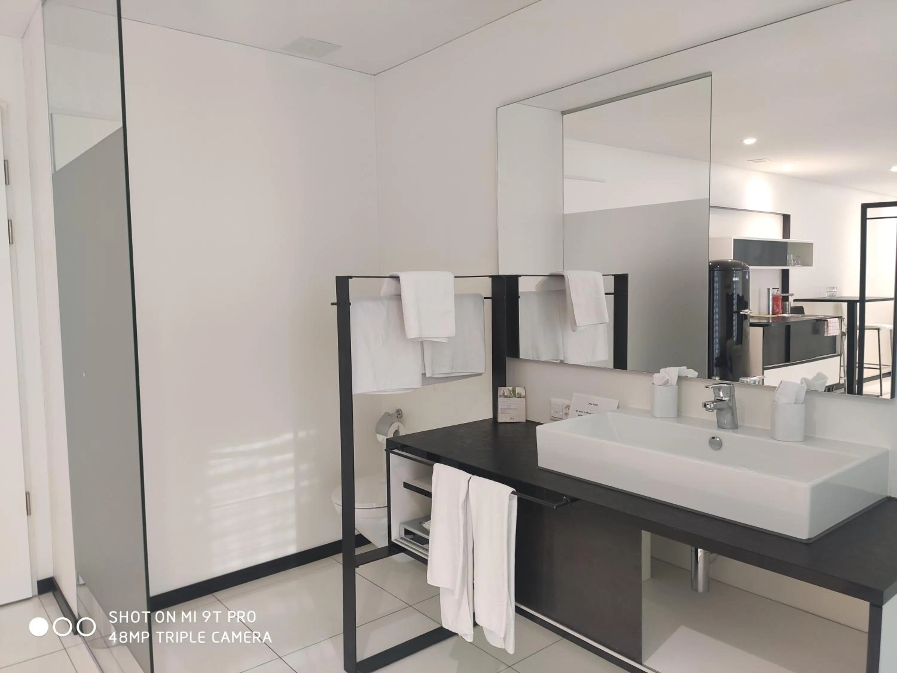 Bathroom in Boutiquehotel Thessoni Classic & Self service Residence Home Zürich