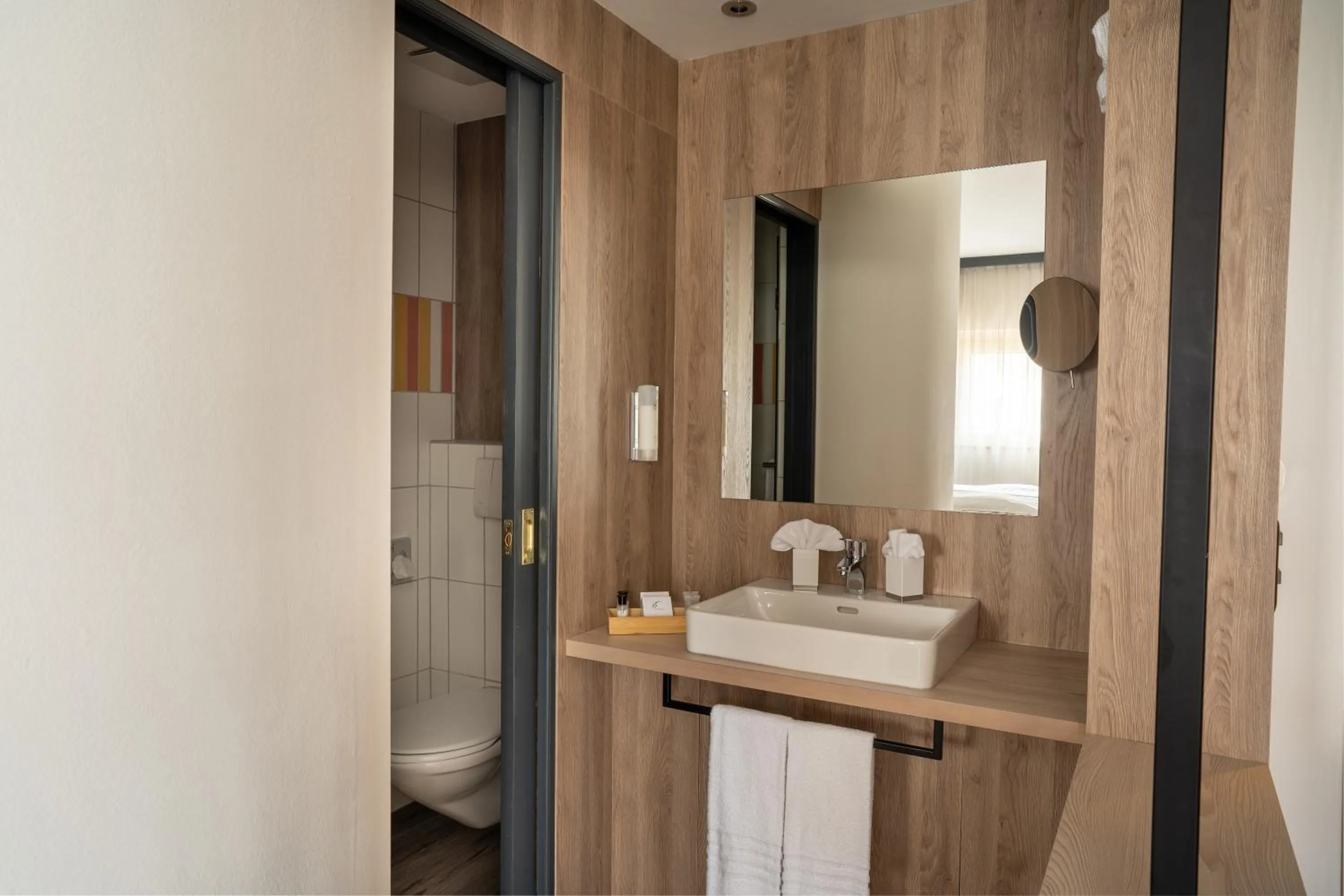 Bathroom in Boutiquehotel Thessoni Classic & Self service Residence Home Zürich