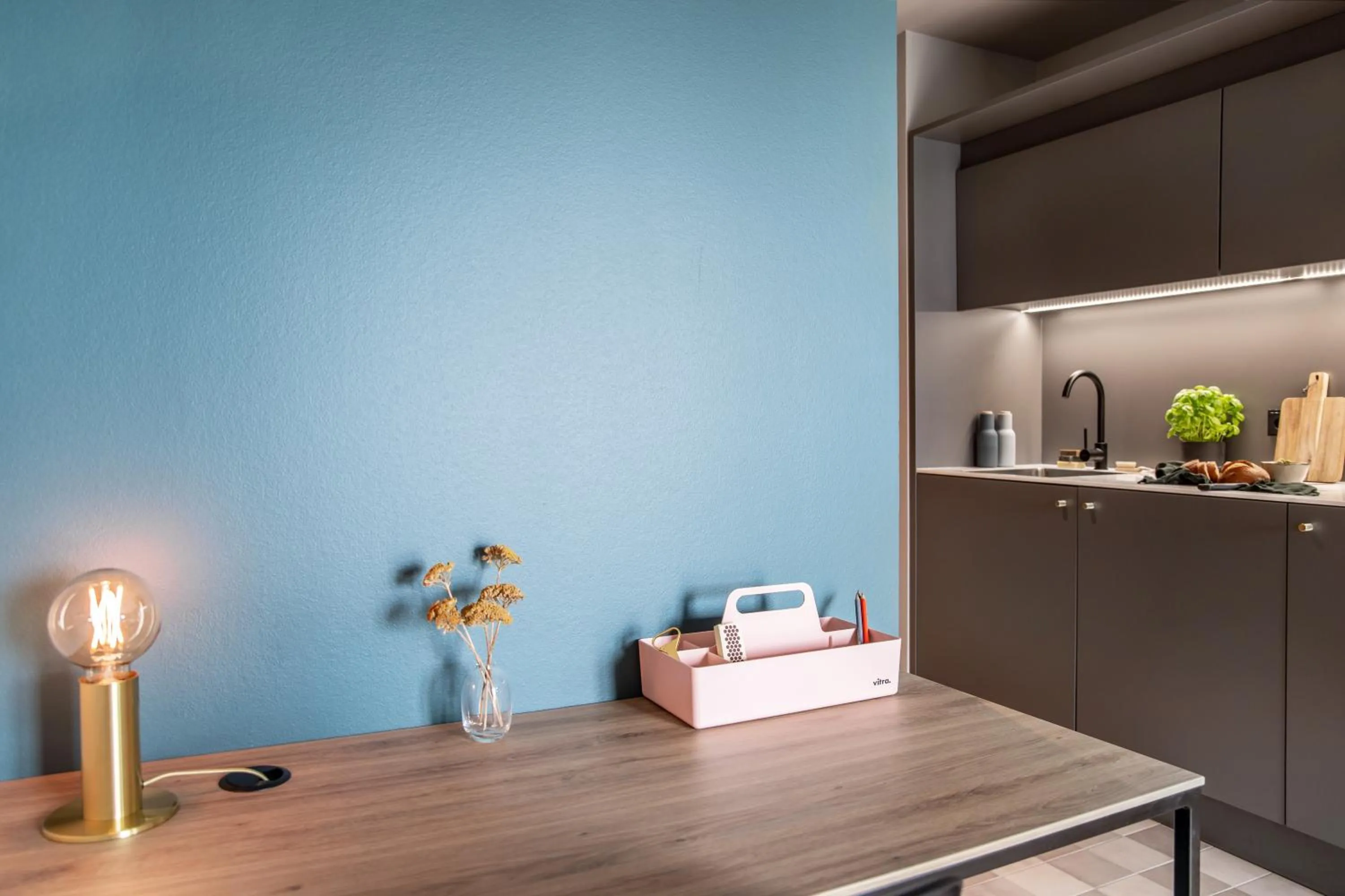 Dining area in ipartment Braunschweig