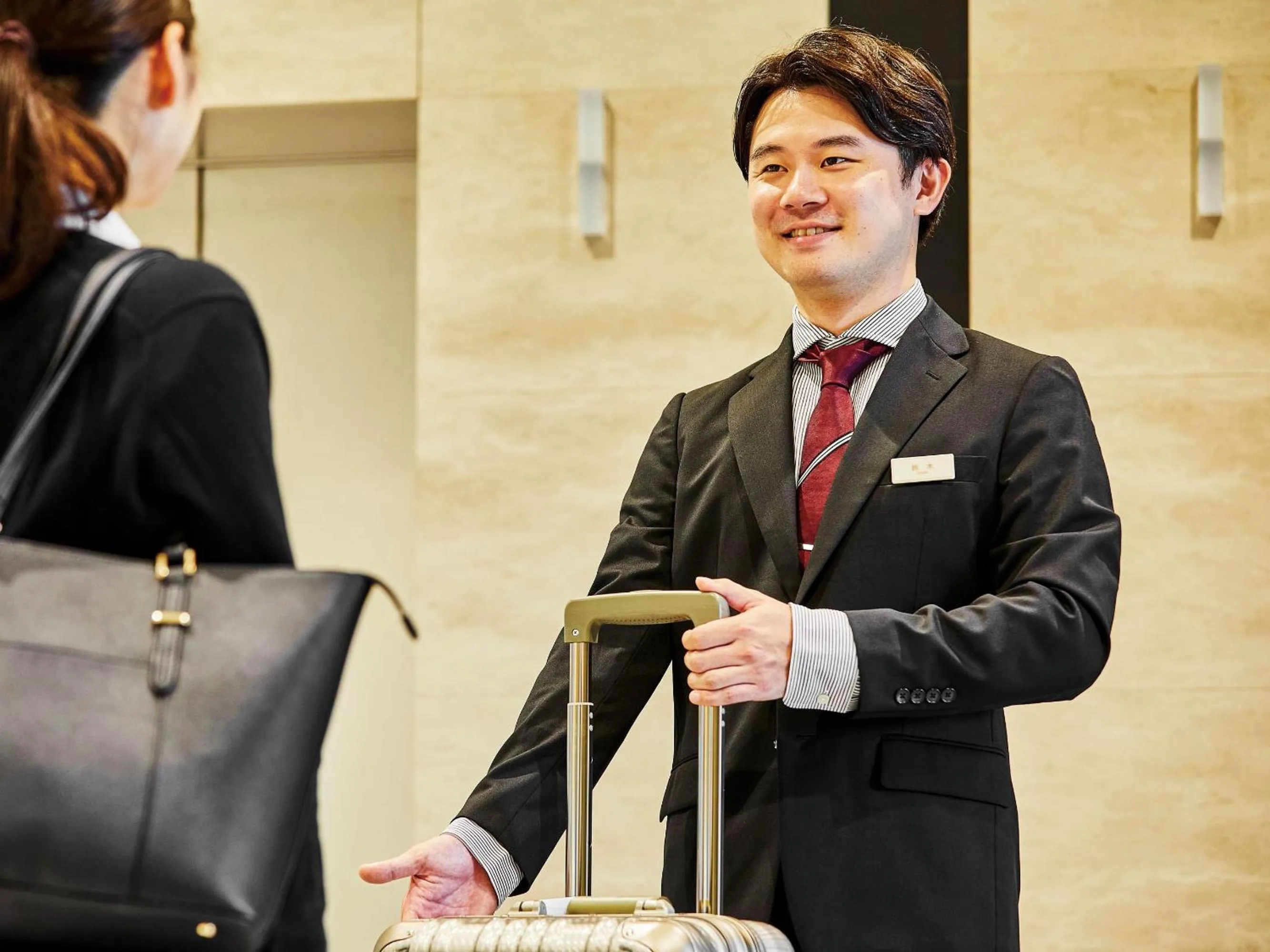 Lobby or reception in Hotel Keyaki Gate Tokyo Fuchu