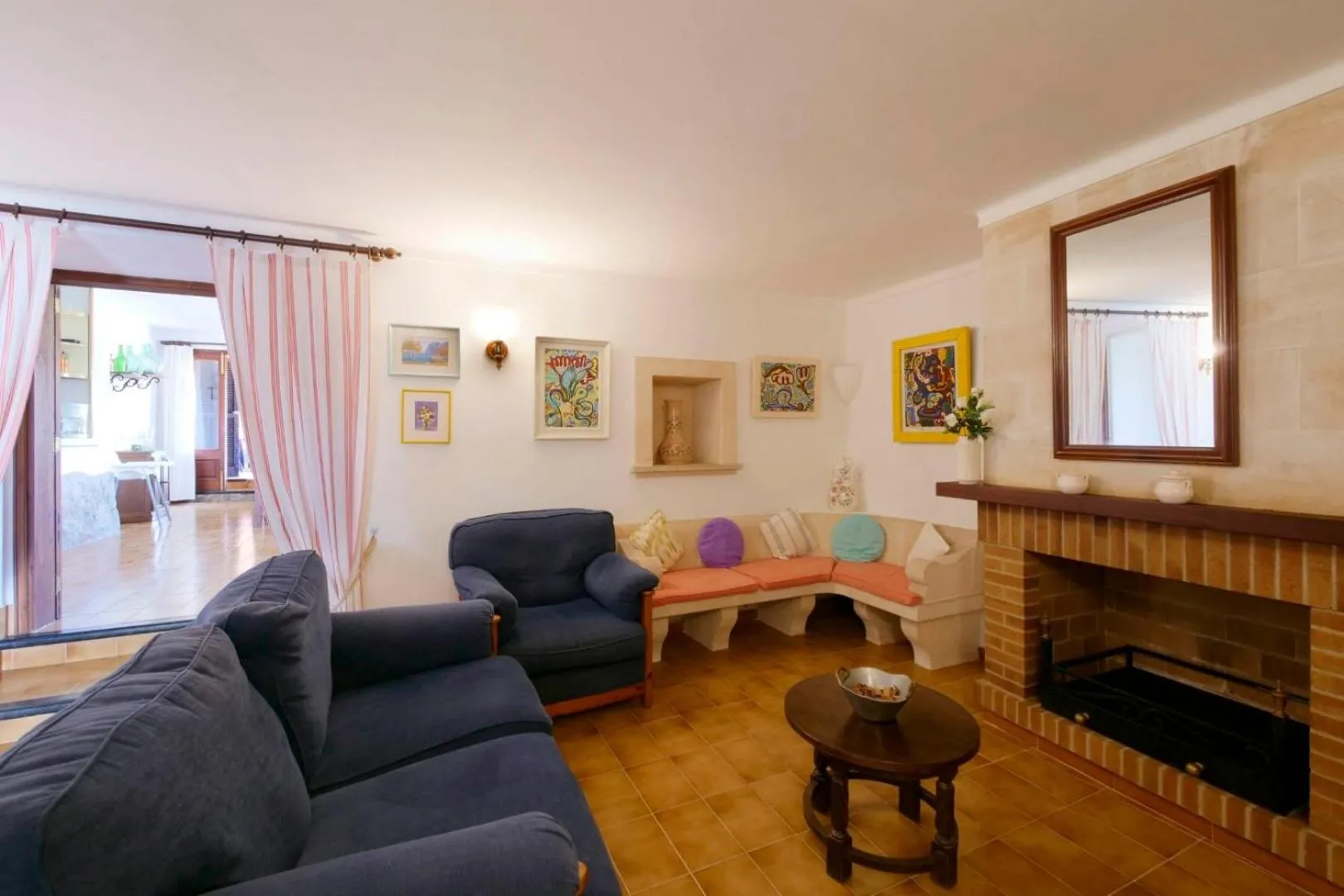 Living room in Can Moragues