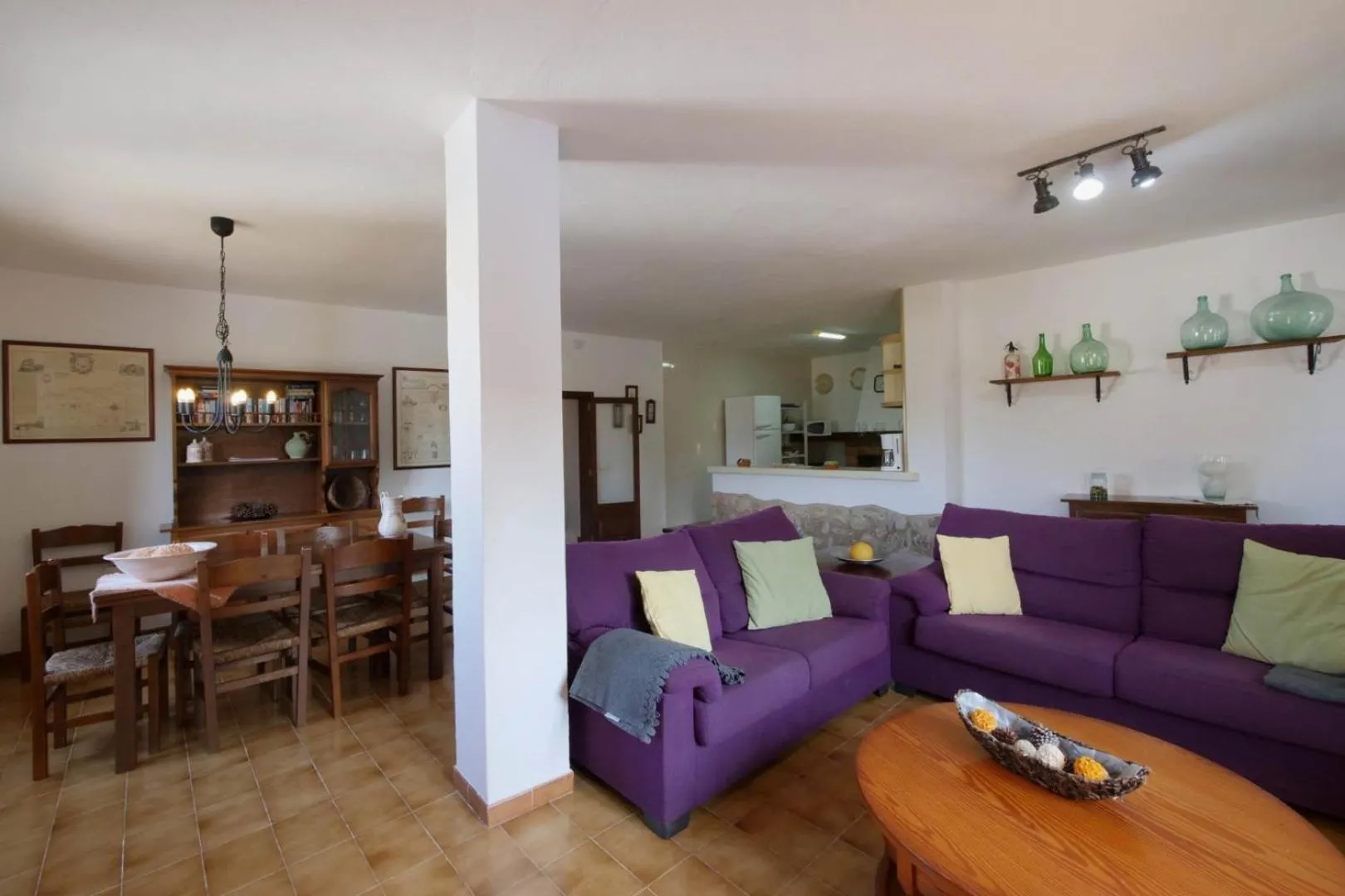 Living room in Can Moragues