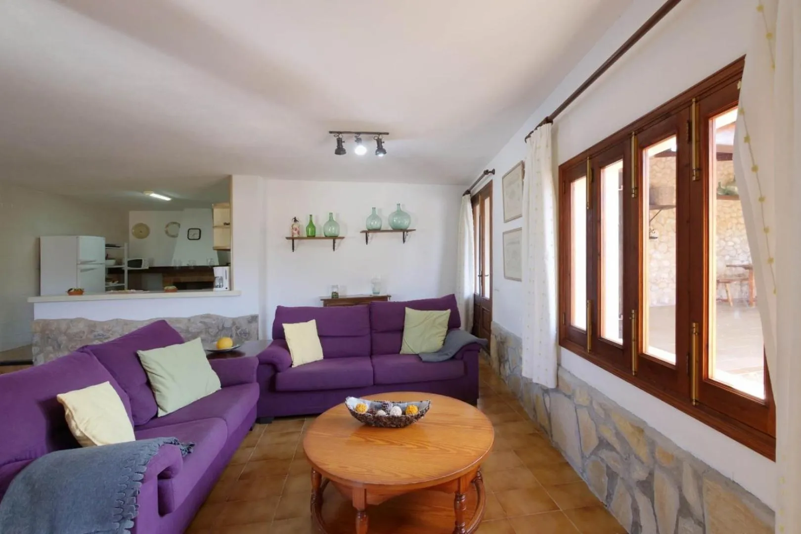 Living room in Can Moragues