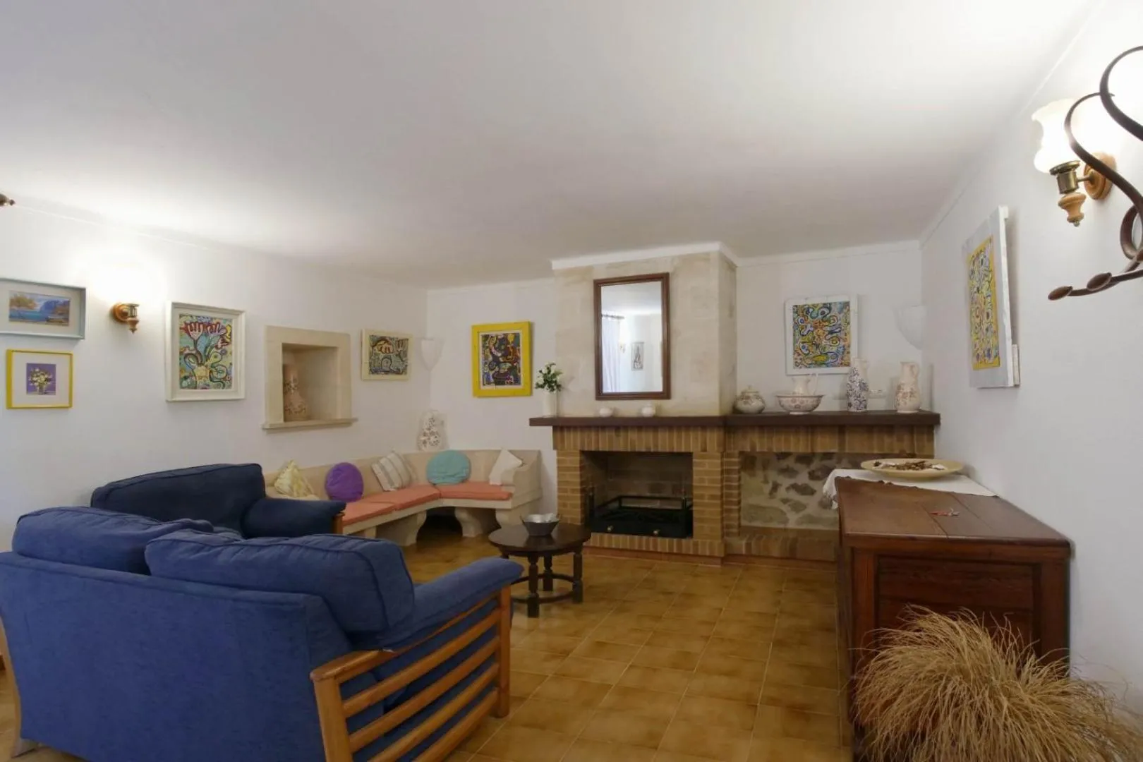 Living room in Can Moragues