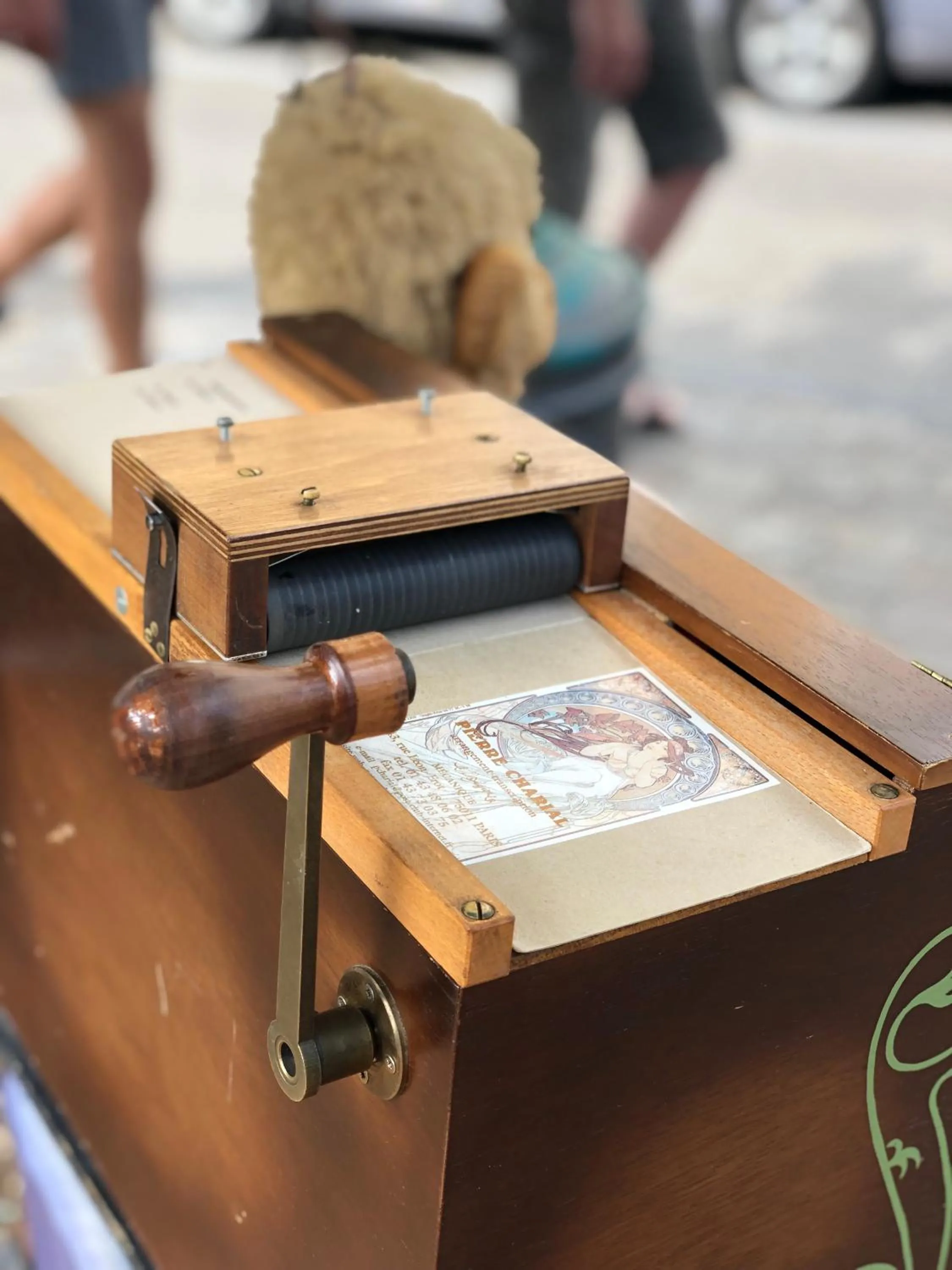 Patio in Grand hôtel de l'Europe
